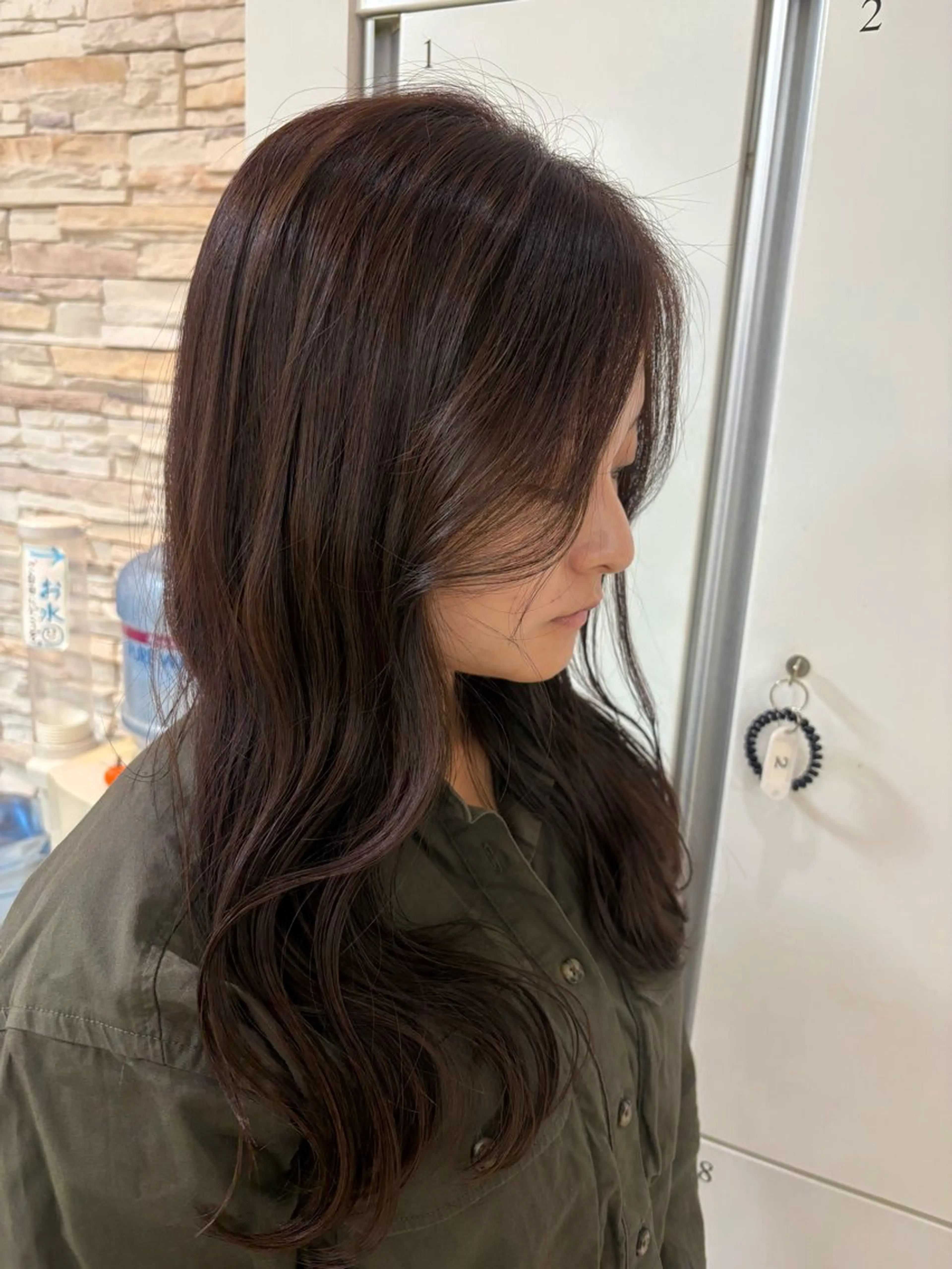 ロング カラー CREA渋沢 モデル募集🌺アイナのヘアスタイル