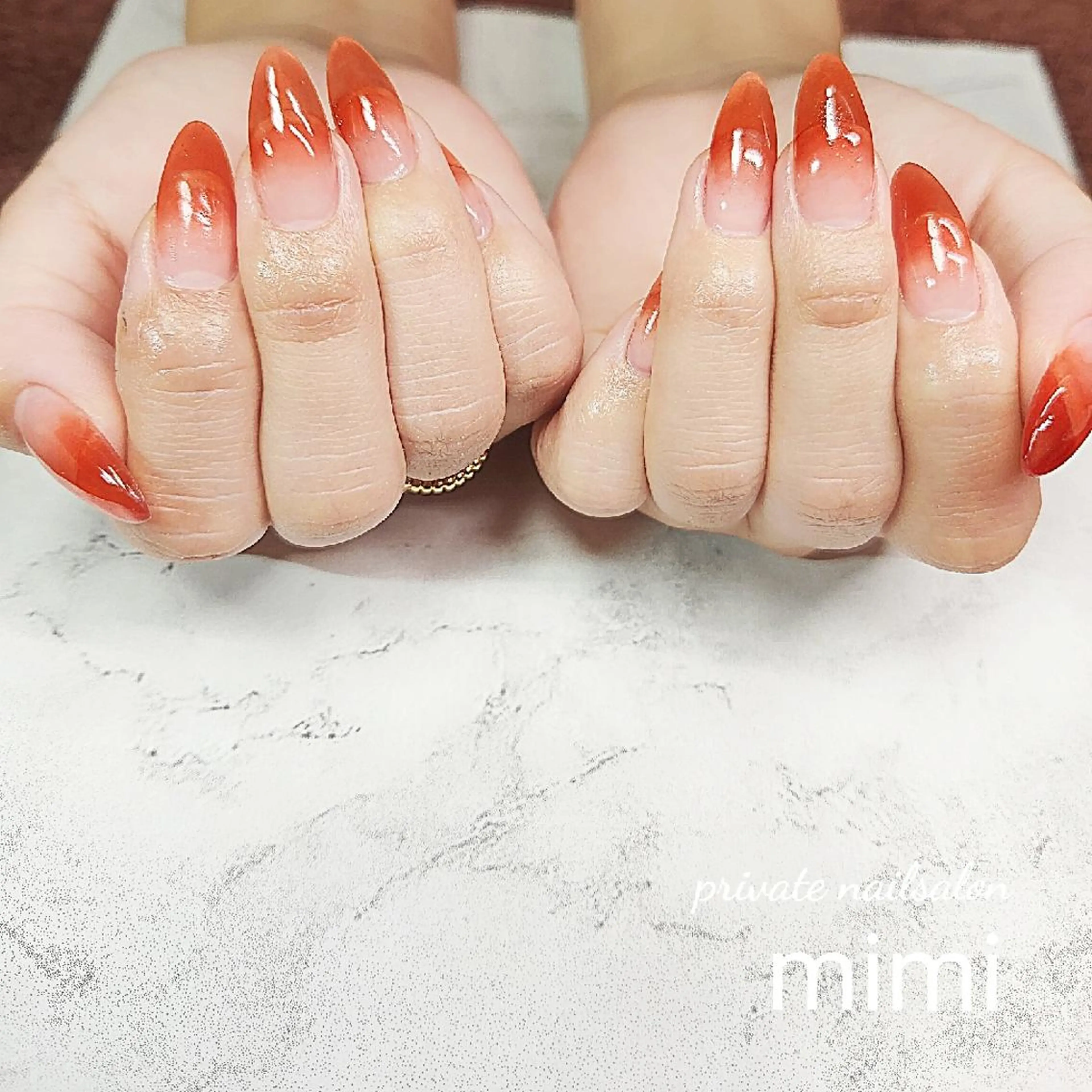 ネイル クリアネイル スカルプネイル ハンドネイル 博多ネイル ｍｉｍｉのネイルデザイン