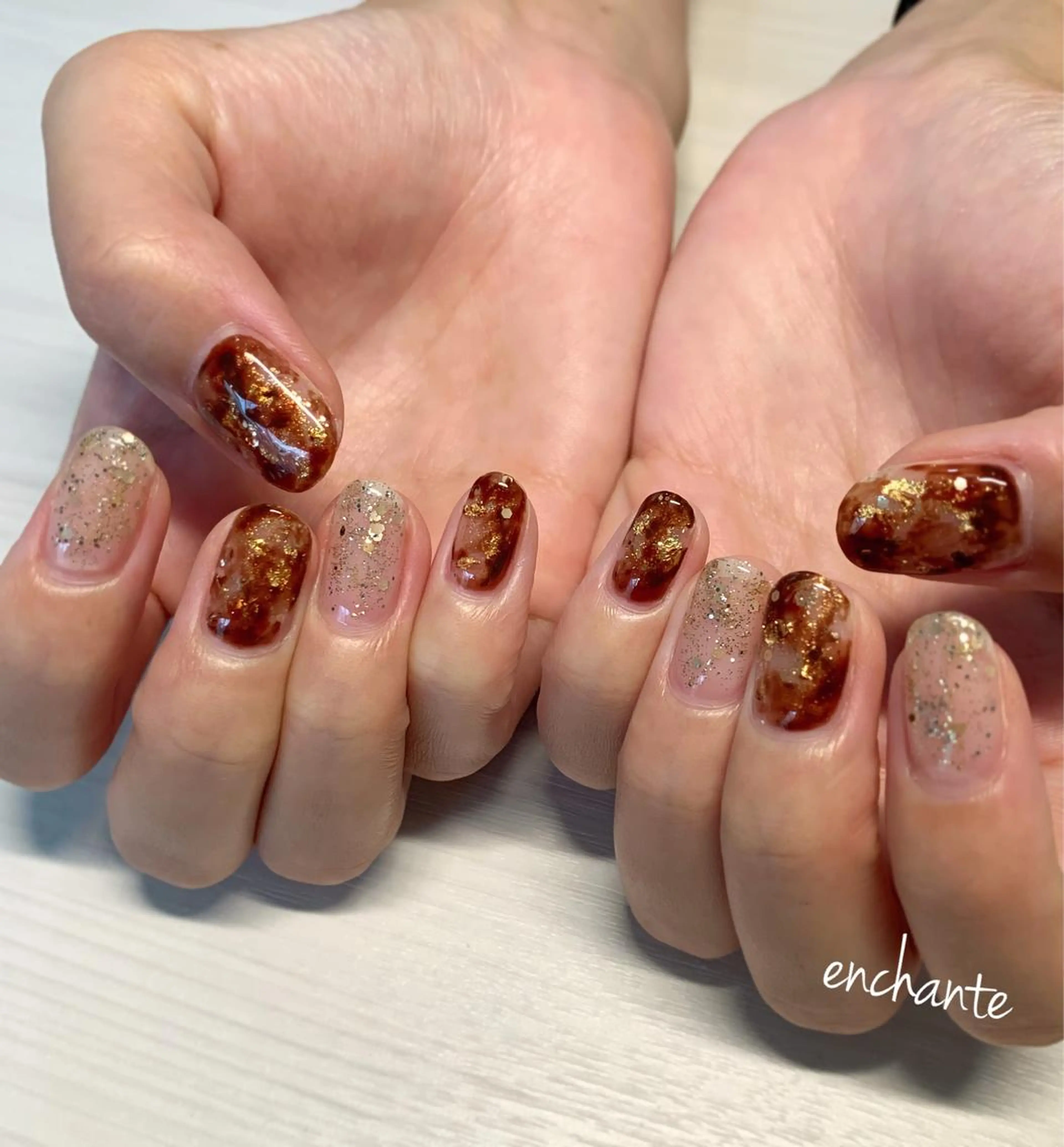 ネイル アンシャンテ所属・enchante 自由が丘のネイルデザイン