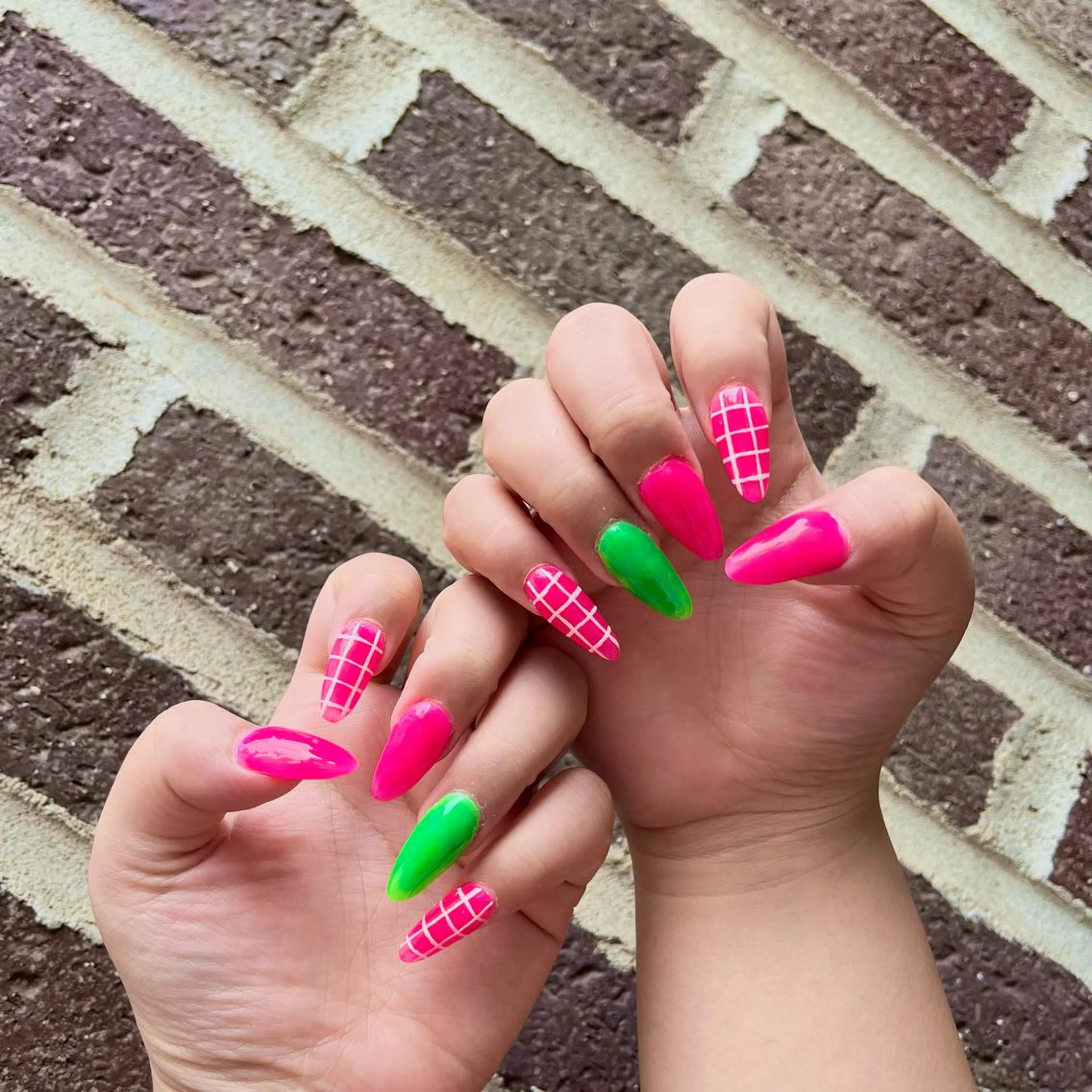 ロング ネイル ロング ロングネイル スカルプネイル 夏ネイル RIONnail(リオンネイル)所属・RIONnail Yurikaのネイルデザイン