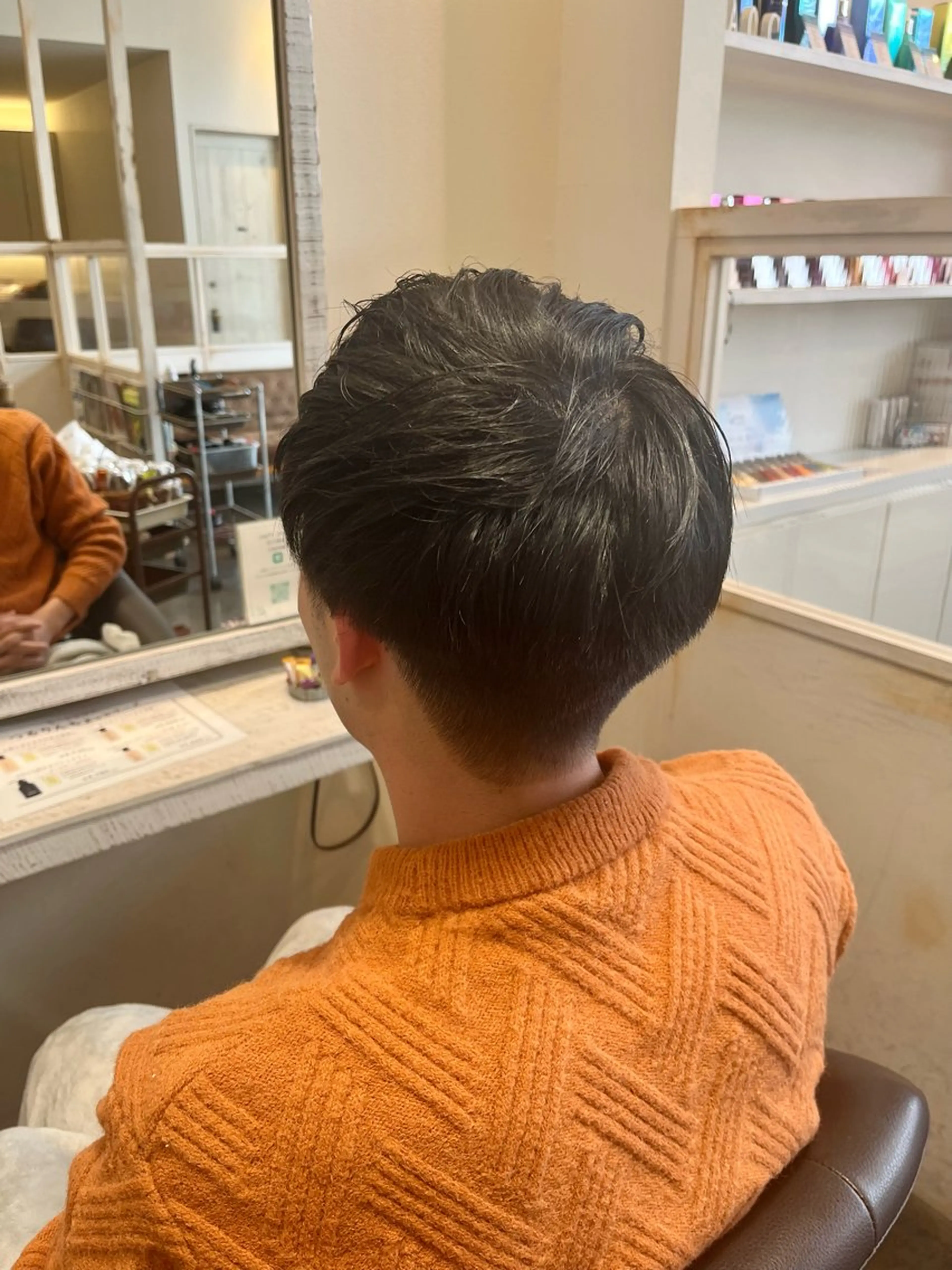 メンズ メンズパーマ カット naoc area2 chie＊奈良生駒市のヘアスタイル