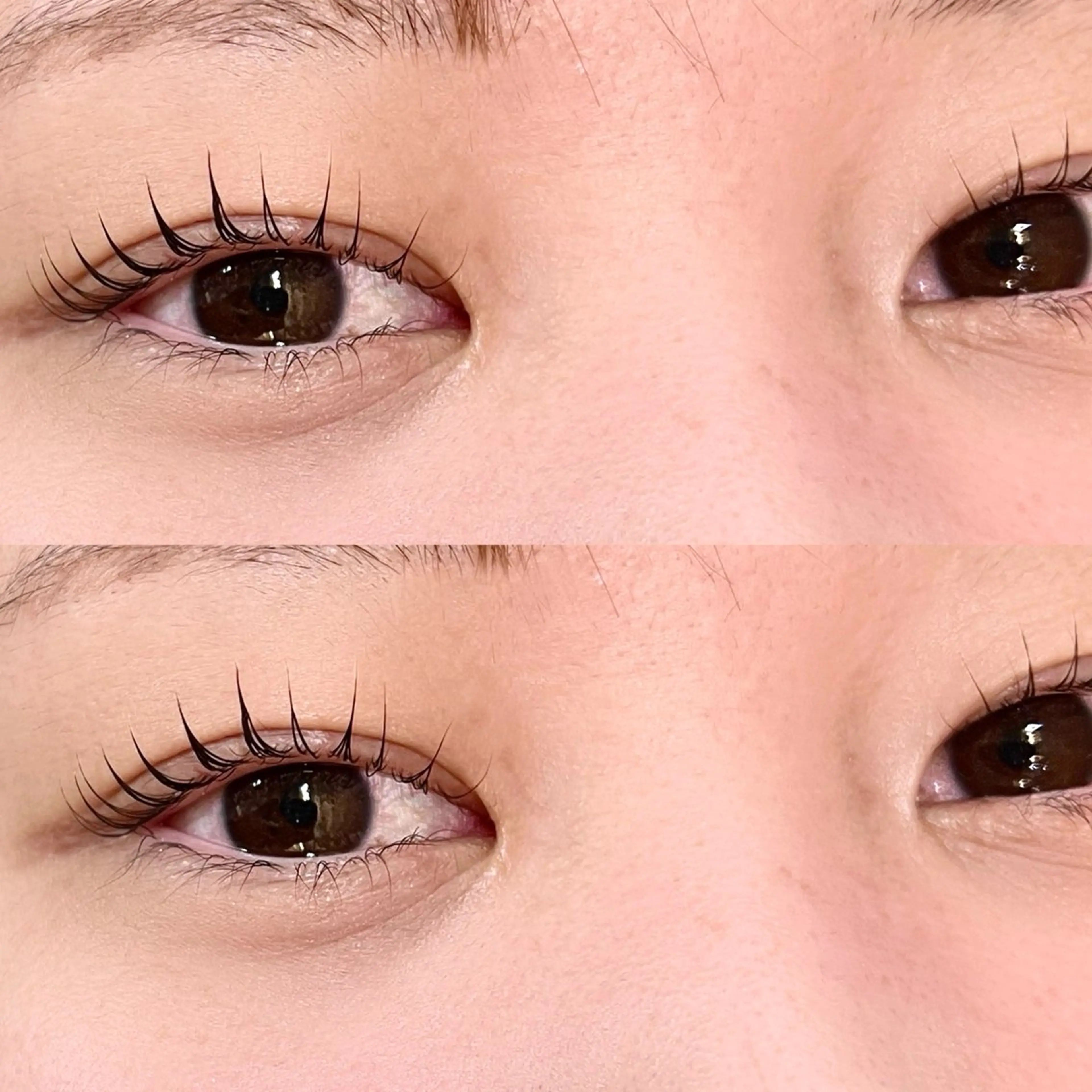 マツエク・マツパ 束感まつ毛 パリジェンヌラッシュリフト まつげパーマ 一重×まつ毛パーマ fein.Ruka ♡垢抜け美眉のマツエク・マツパデザイン