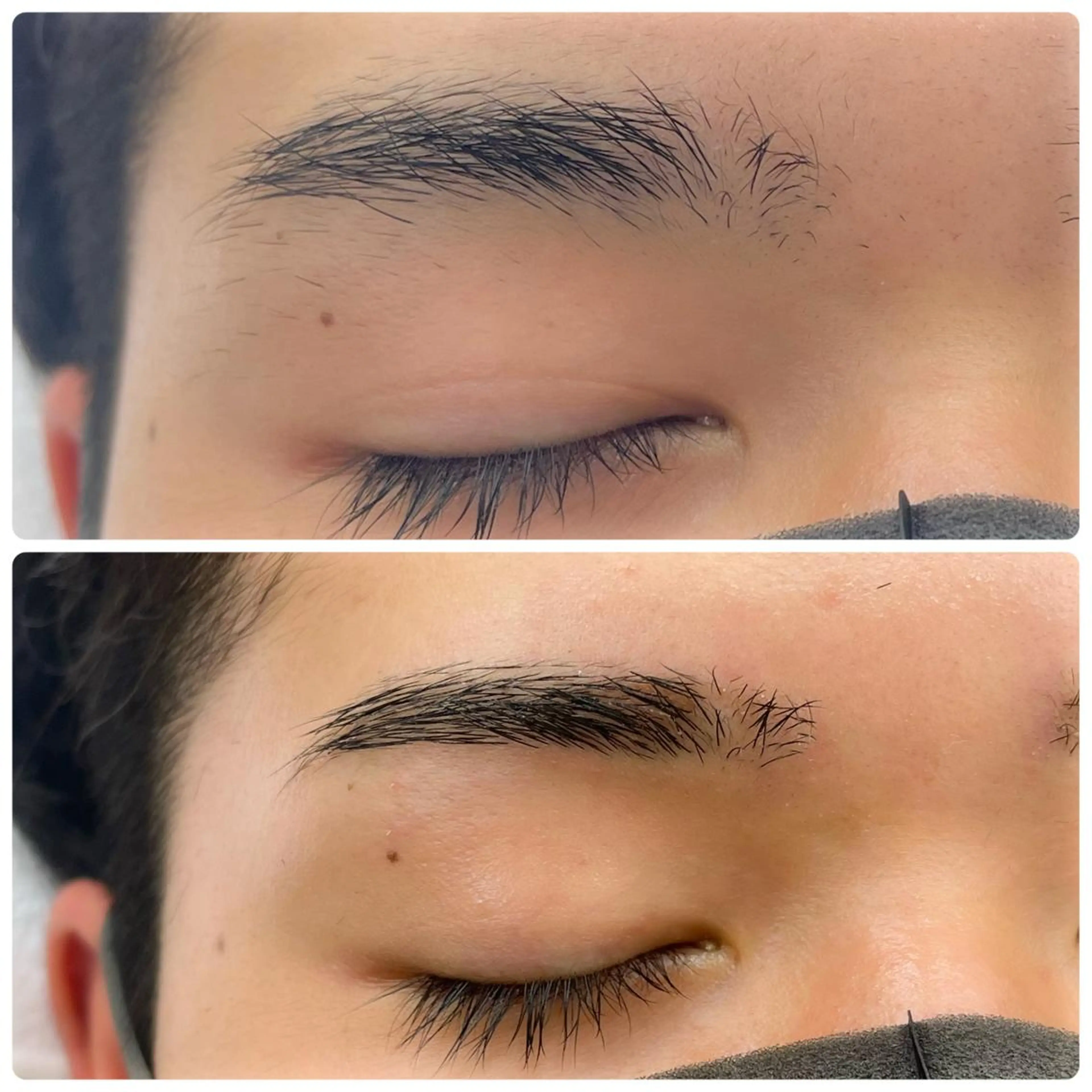 メンズ アイブロウ ワックス脱毛 Bianca Kikuchiのマツエク・マツパデザイン