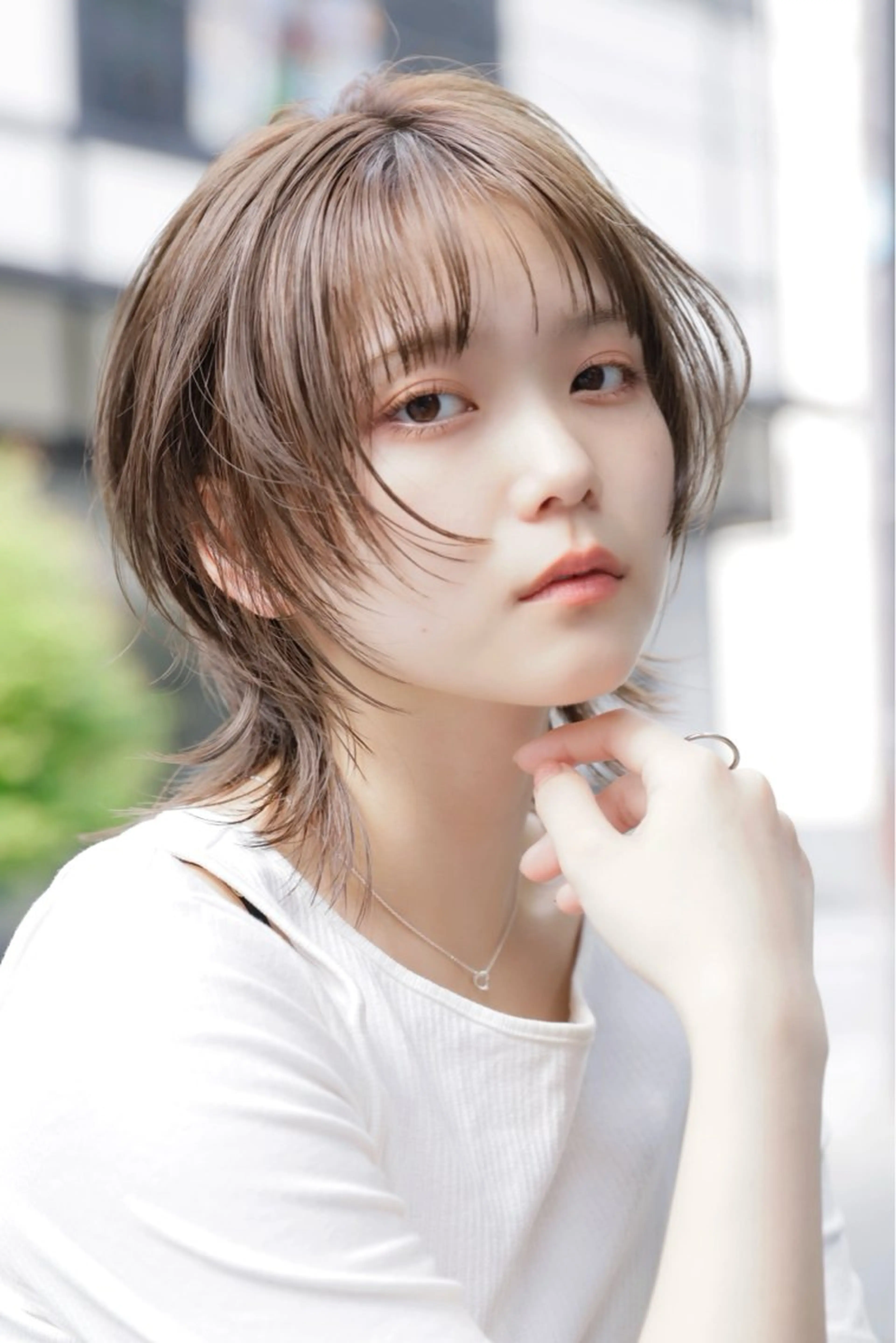 ショート カラー 神野 雅樹のヘアスタイル