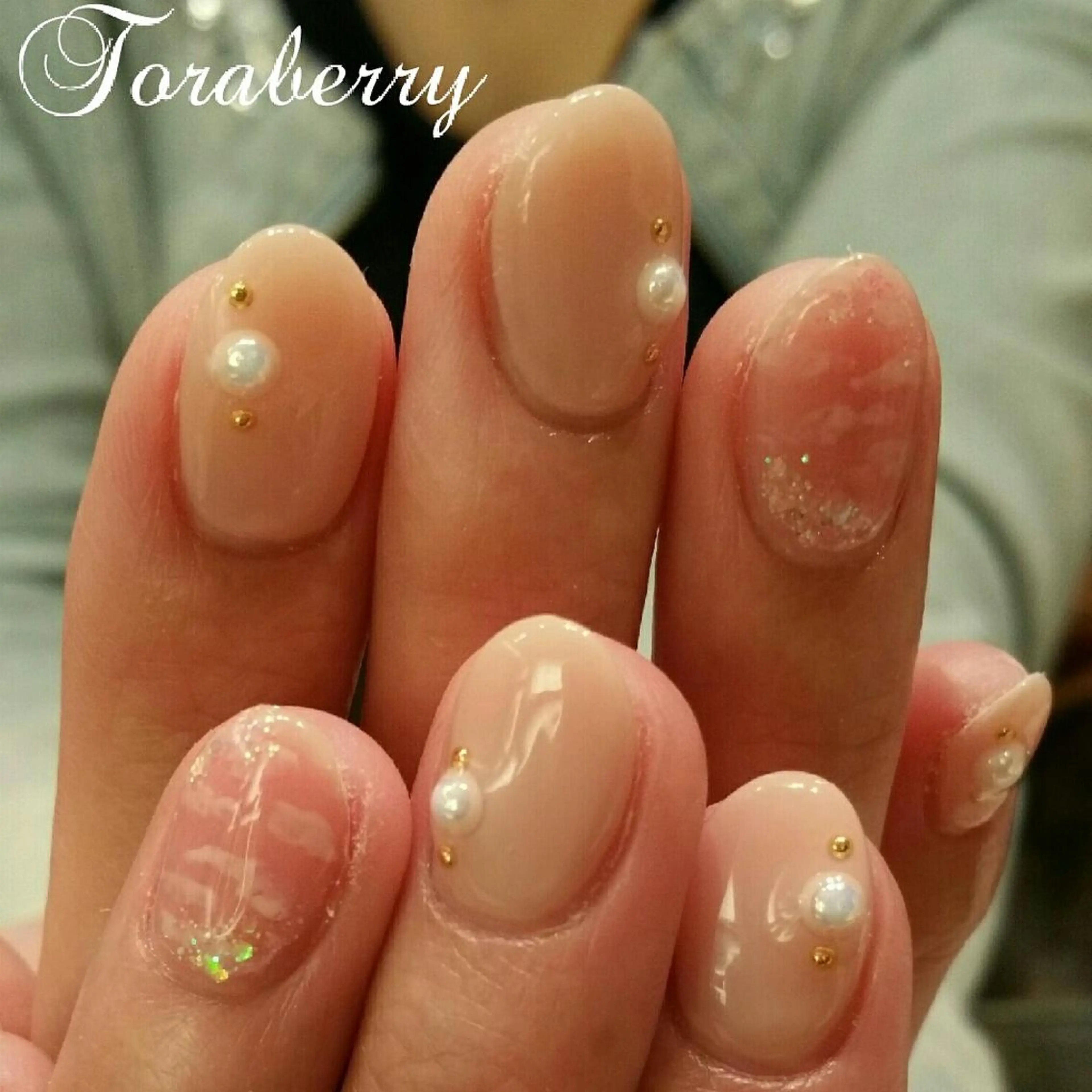 ネイル 大理石ネイル(マーブル) ネイリスト なつみのネイルデザイン