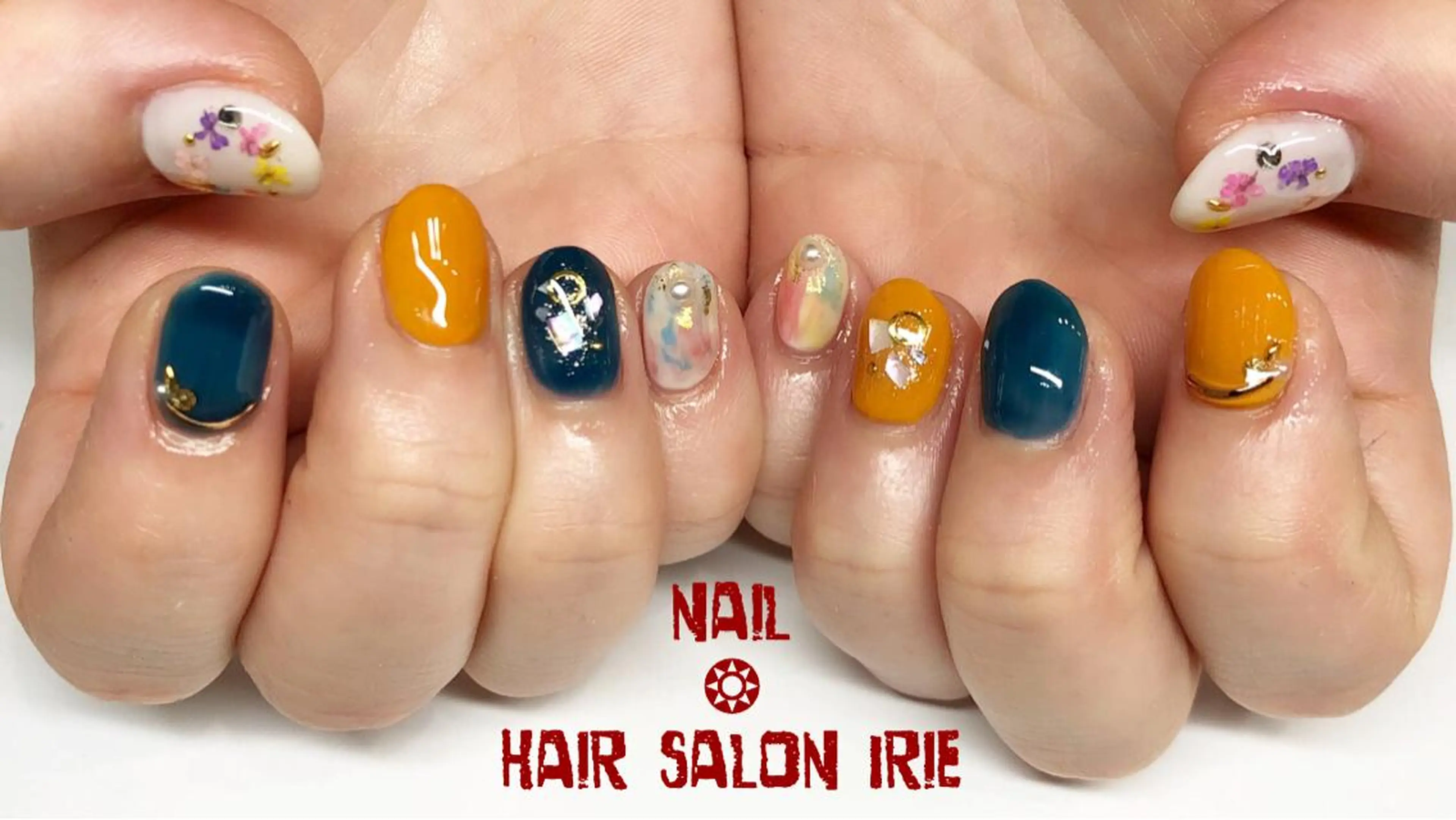 ネイル Hair salon Irie所属・與儀 知佳のネイルデザイン