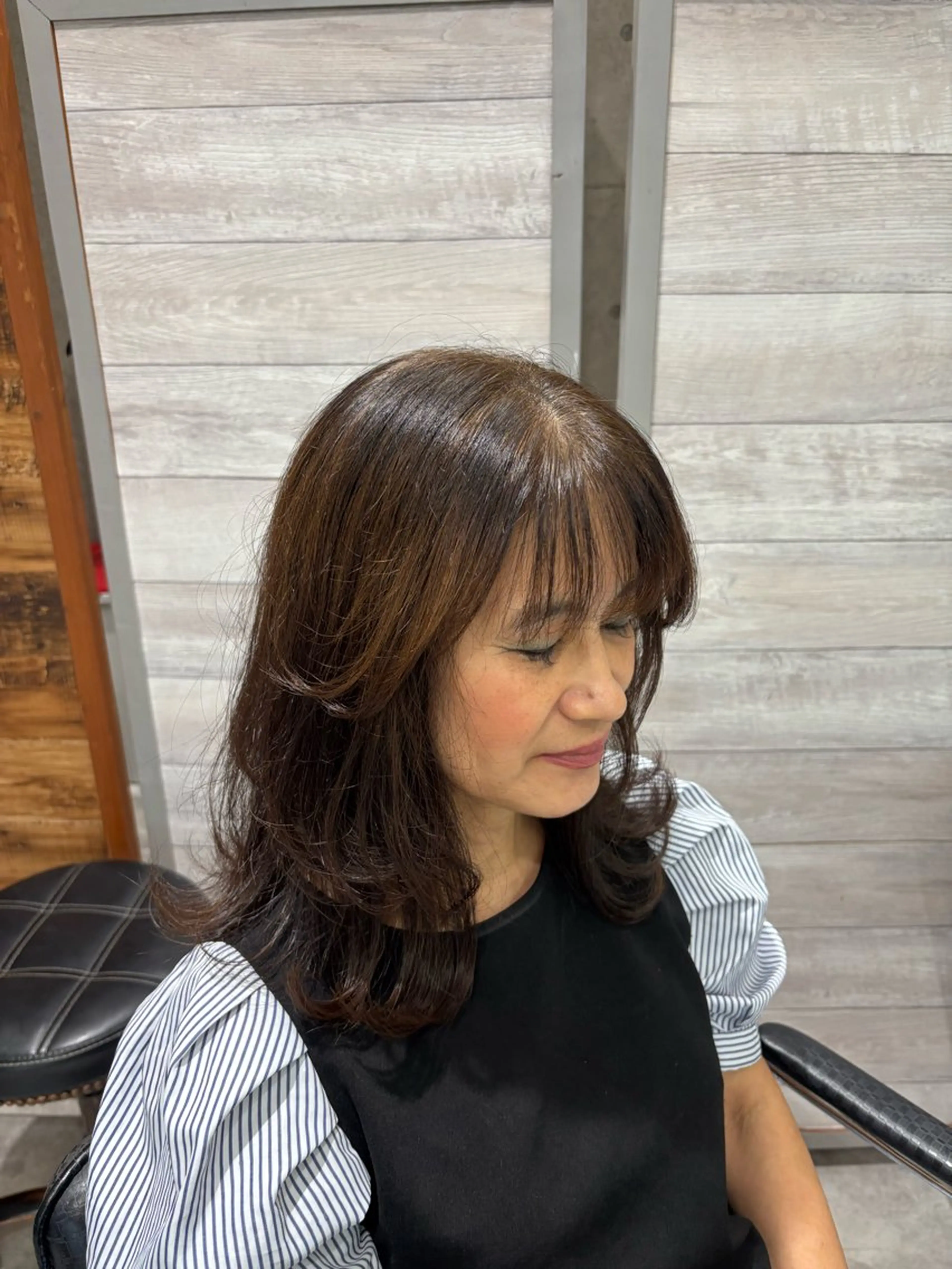 ロング レイヤーカット mm‪ ♡ yukaのヘアスタイル