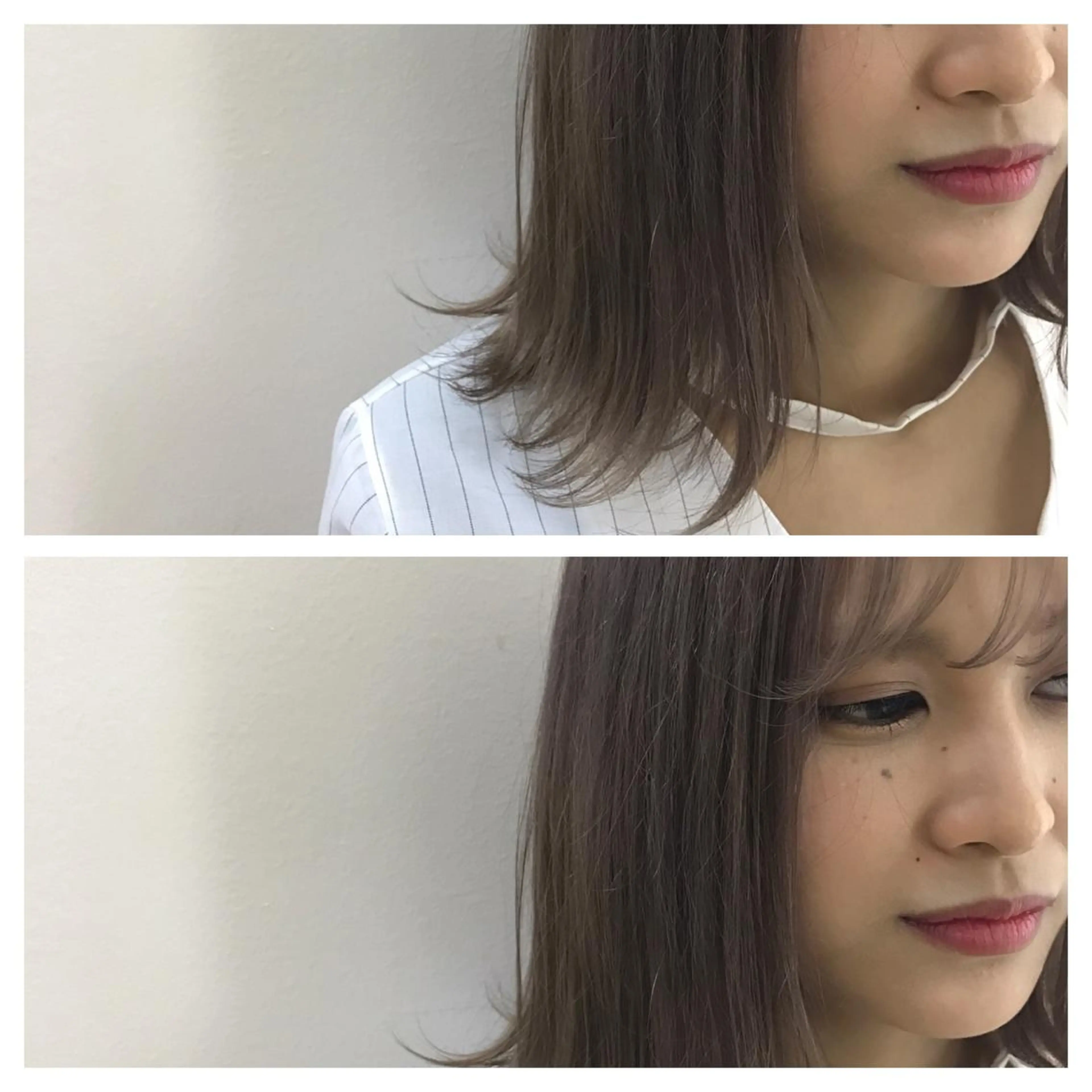 ショート カラー アッシュ ハイトーンカラー ラベンダーカラー ラベンダーアッシュ ボブ ﾊｲﾄｰﾝ/ｼｮｰﾄ 村上淳乃🐥のヘアスタイル