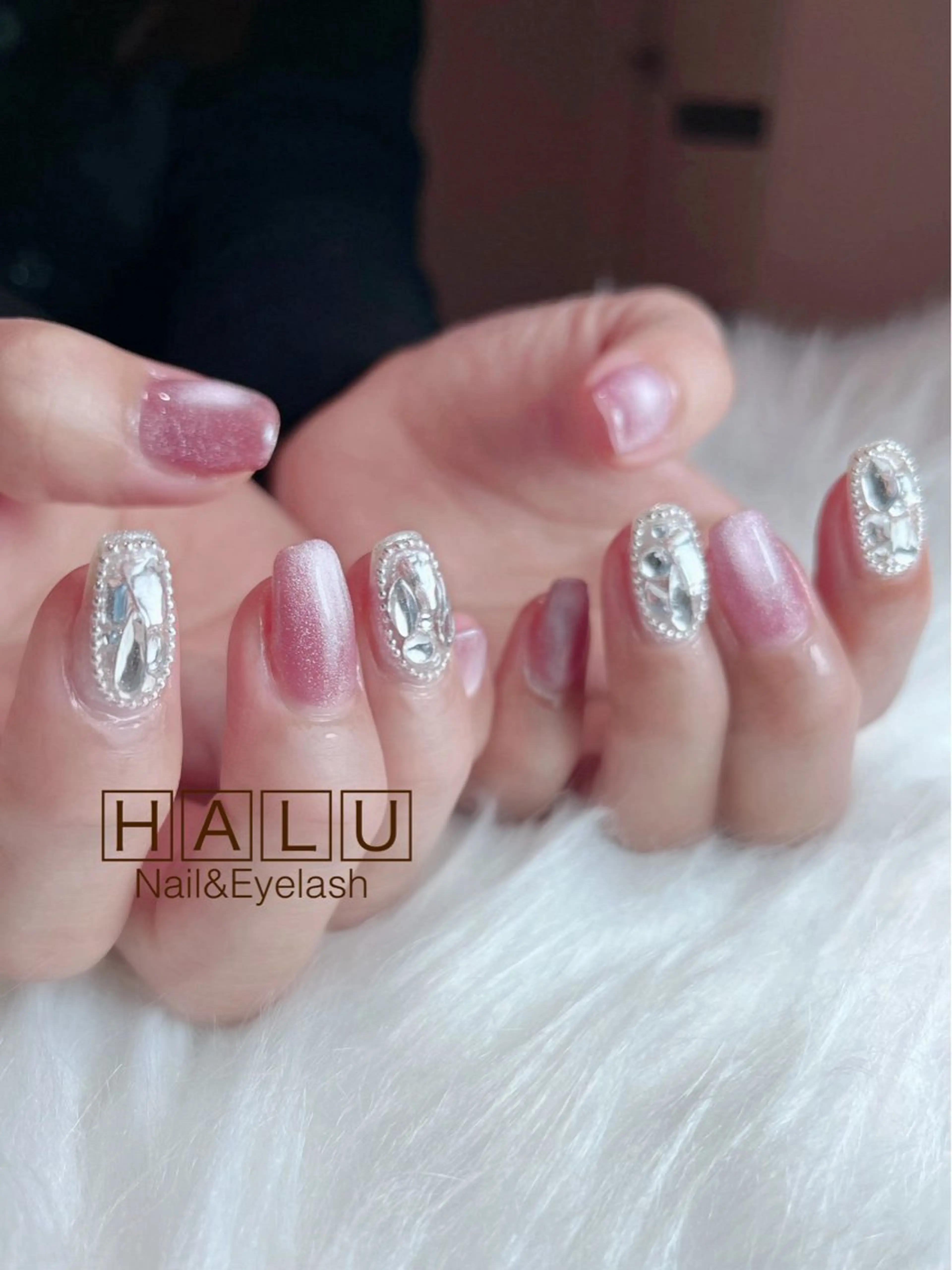 ネイル キラキラネイル HALU ハルのネイルデザイン