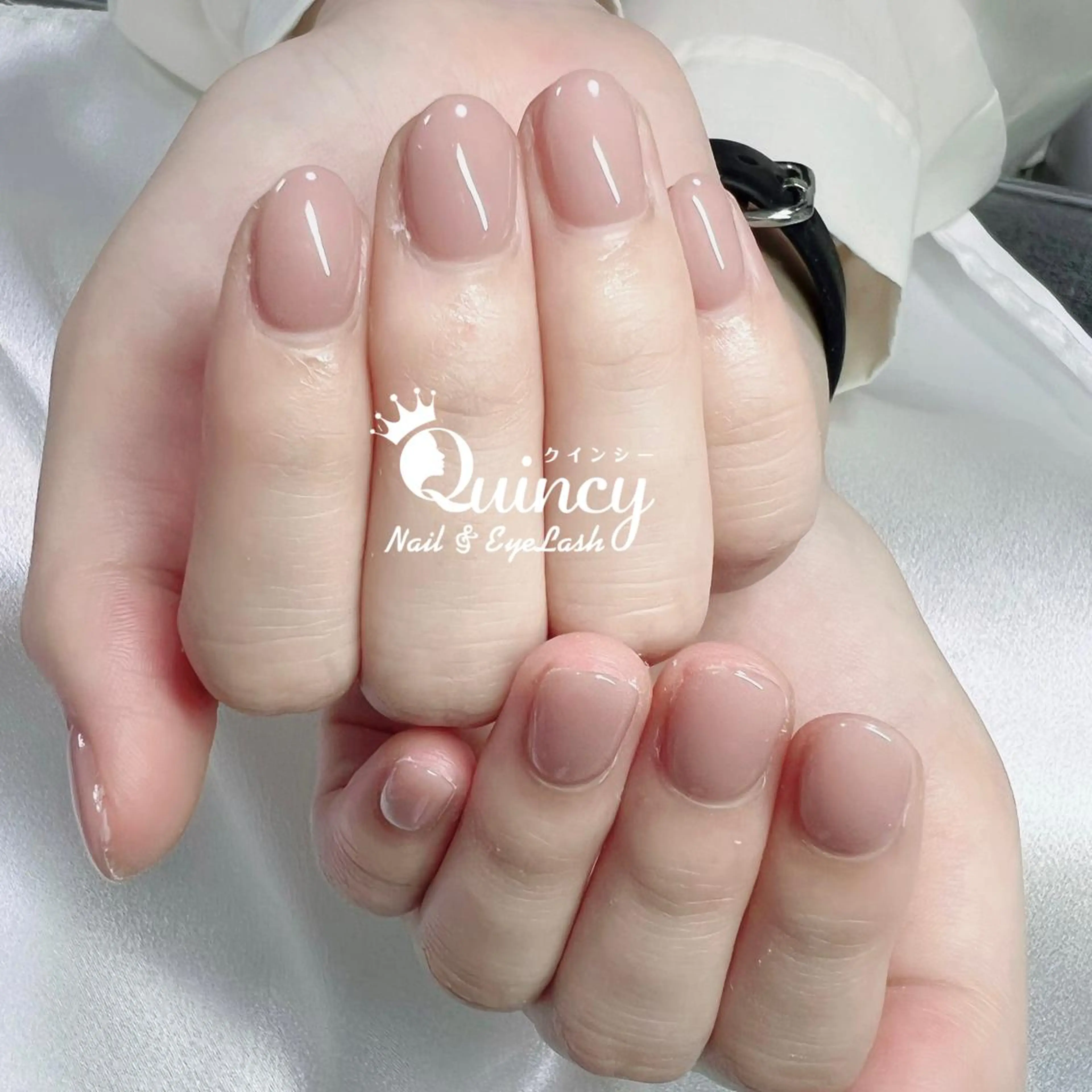 ネイル ワンカラーネイル Quincy Nail&Eyelash所属・Quincy ネイル&アイラッシュのマツエク・マツパデザイン