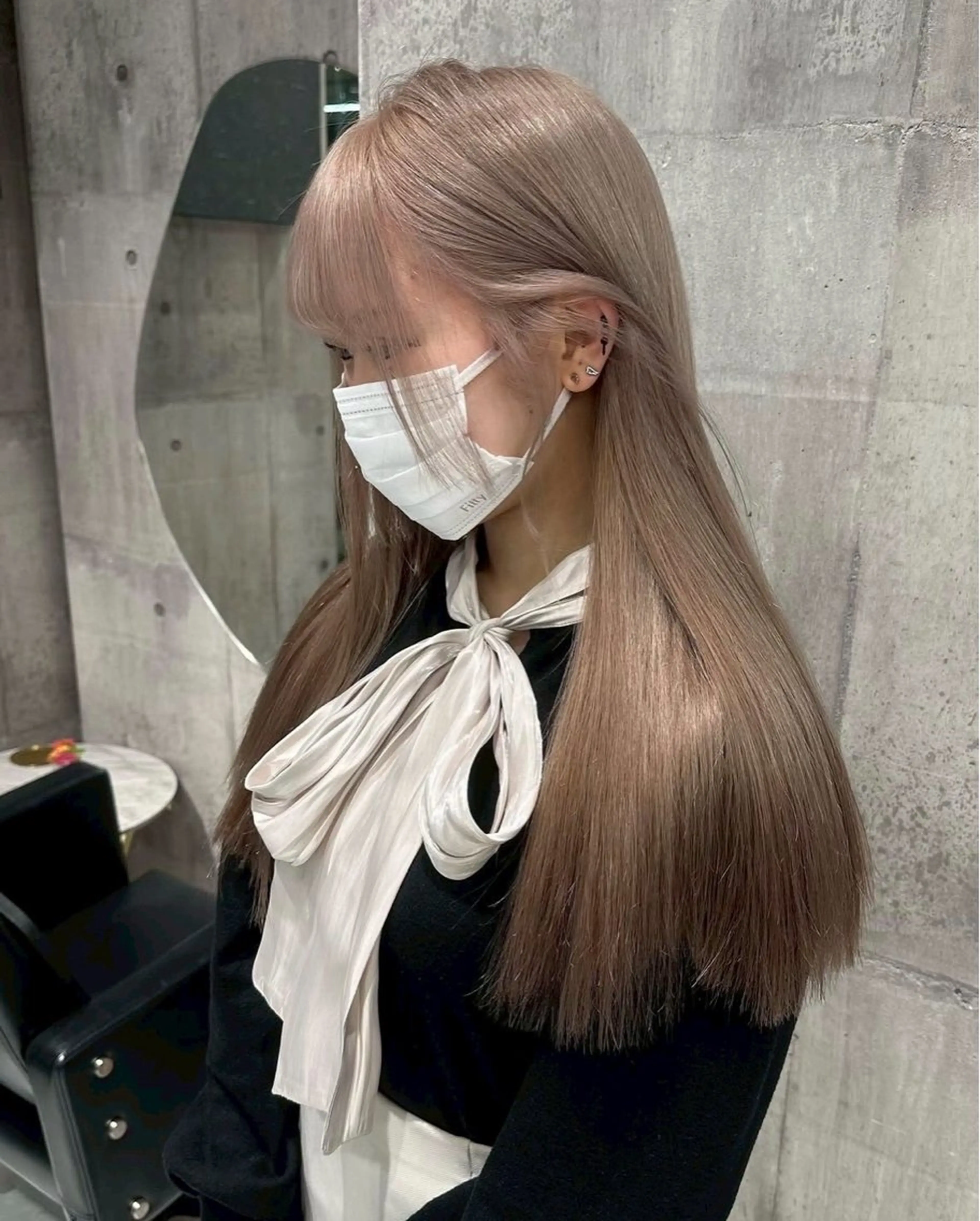 カラー 【🦋ハイトーンリタ ッチ🦋】ENAのヘアスタイル