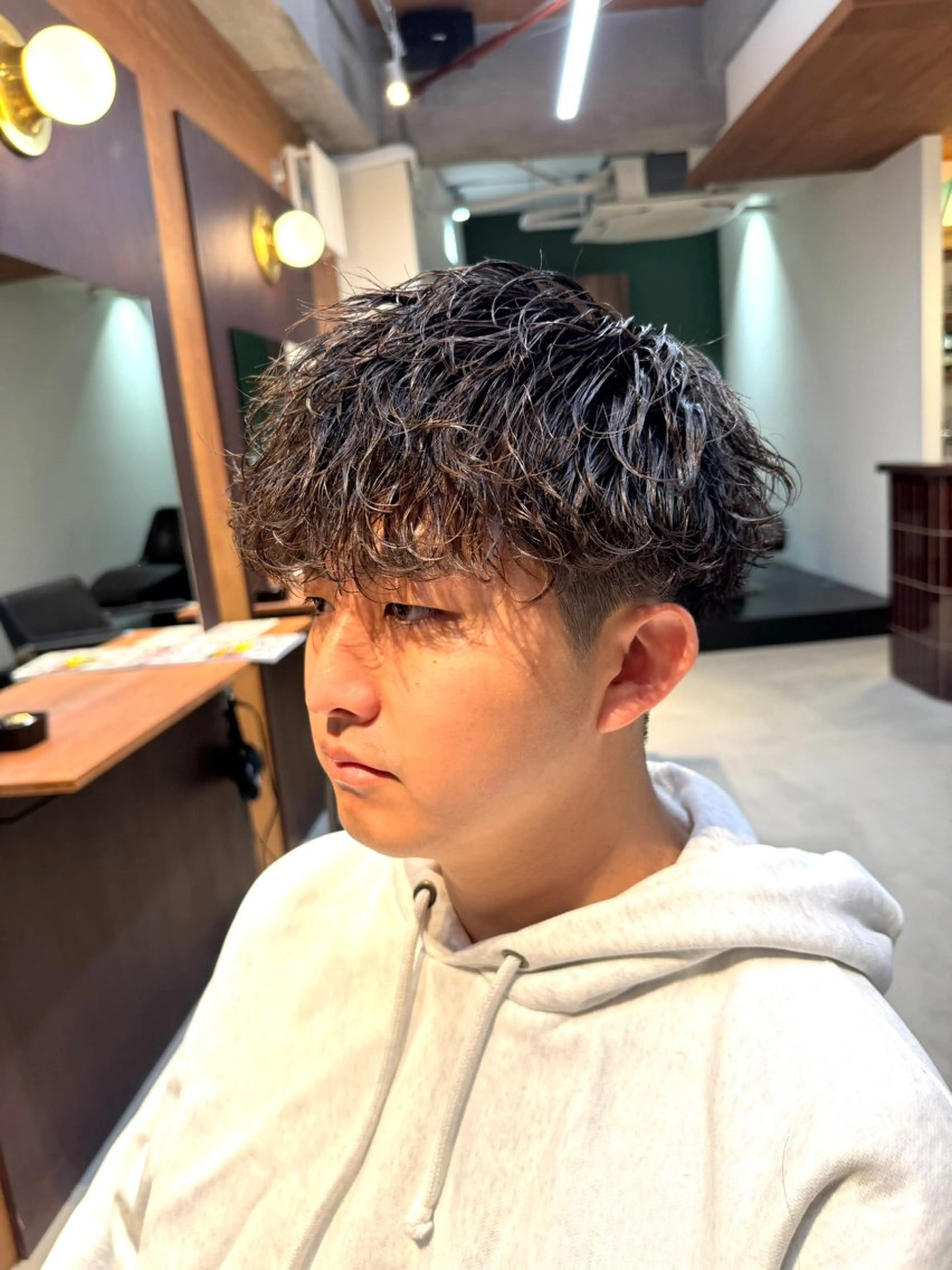 【メンズ限定】メンズカット+ツイストスパイラルパーマの写真