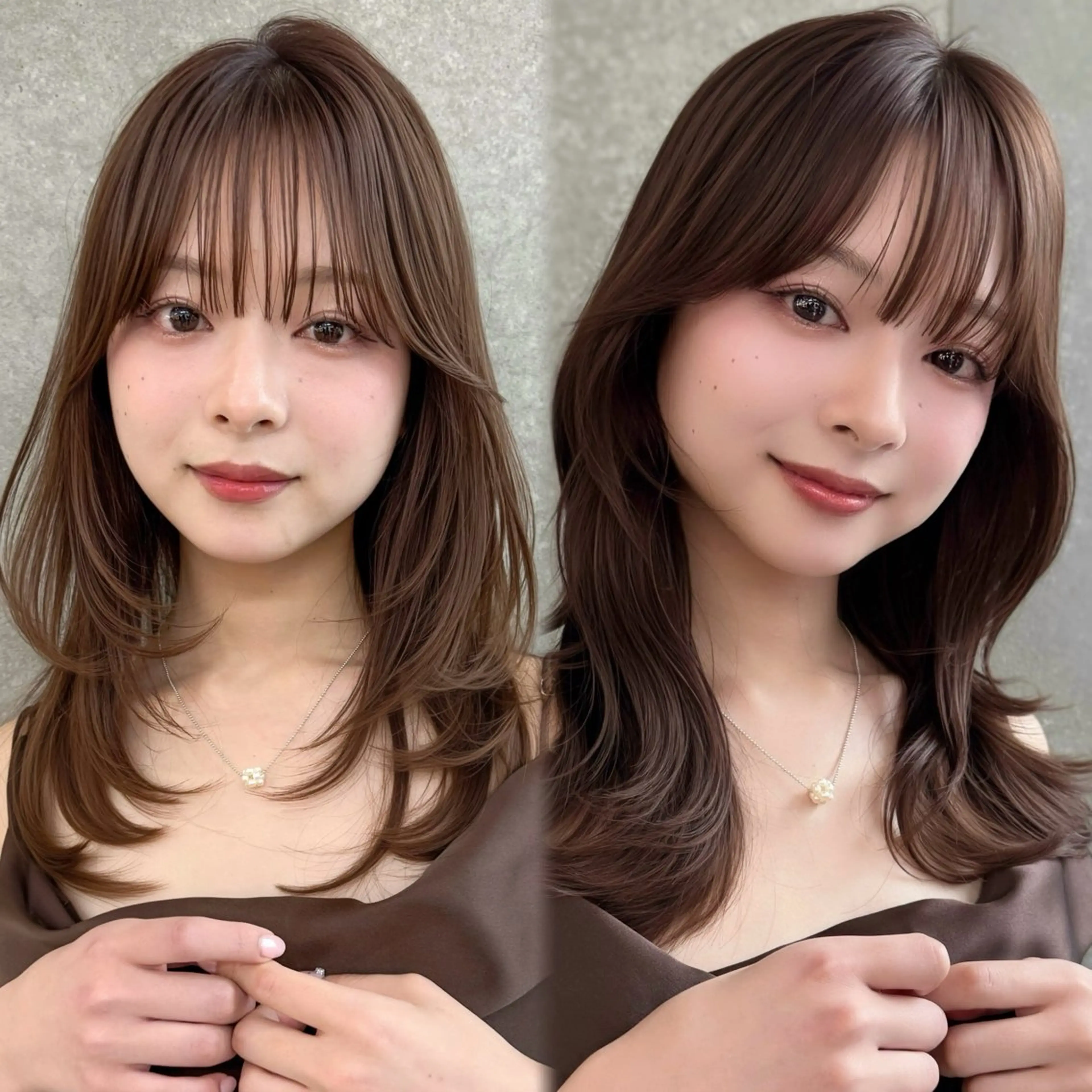 【1月限定☀️】レイヤーカット➕小顔見えお顔周り🎀前髪カット✨️(巻き方レクチャー付き💎)の写真