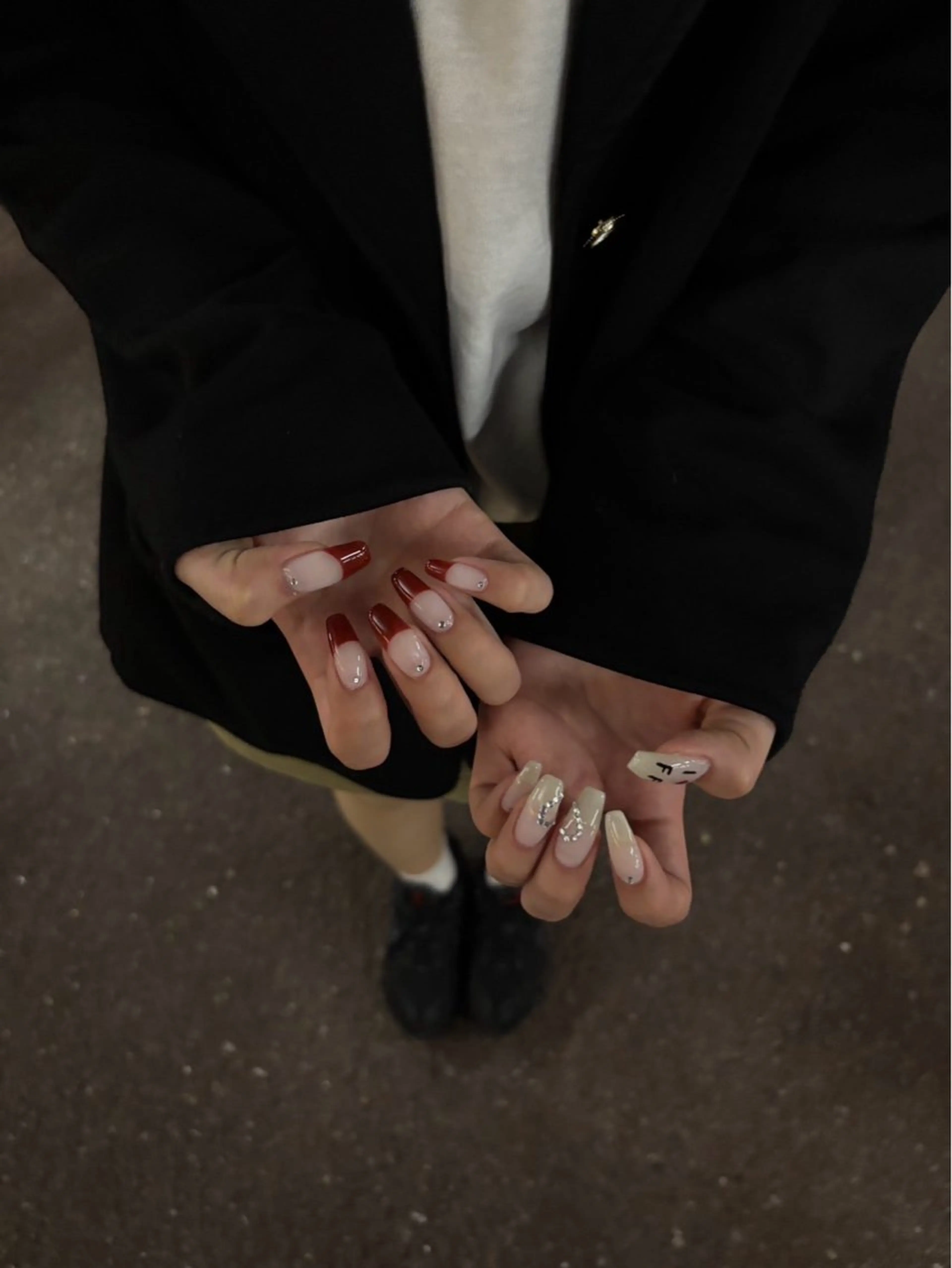 ロング yuka ♡のネイルデザイン