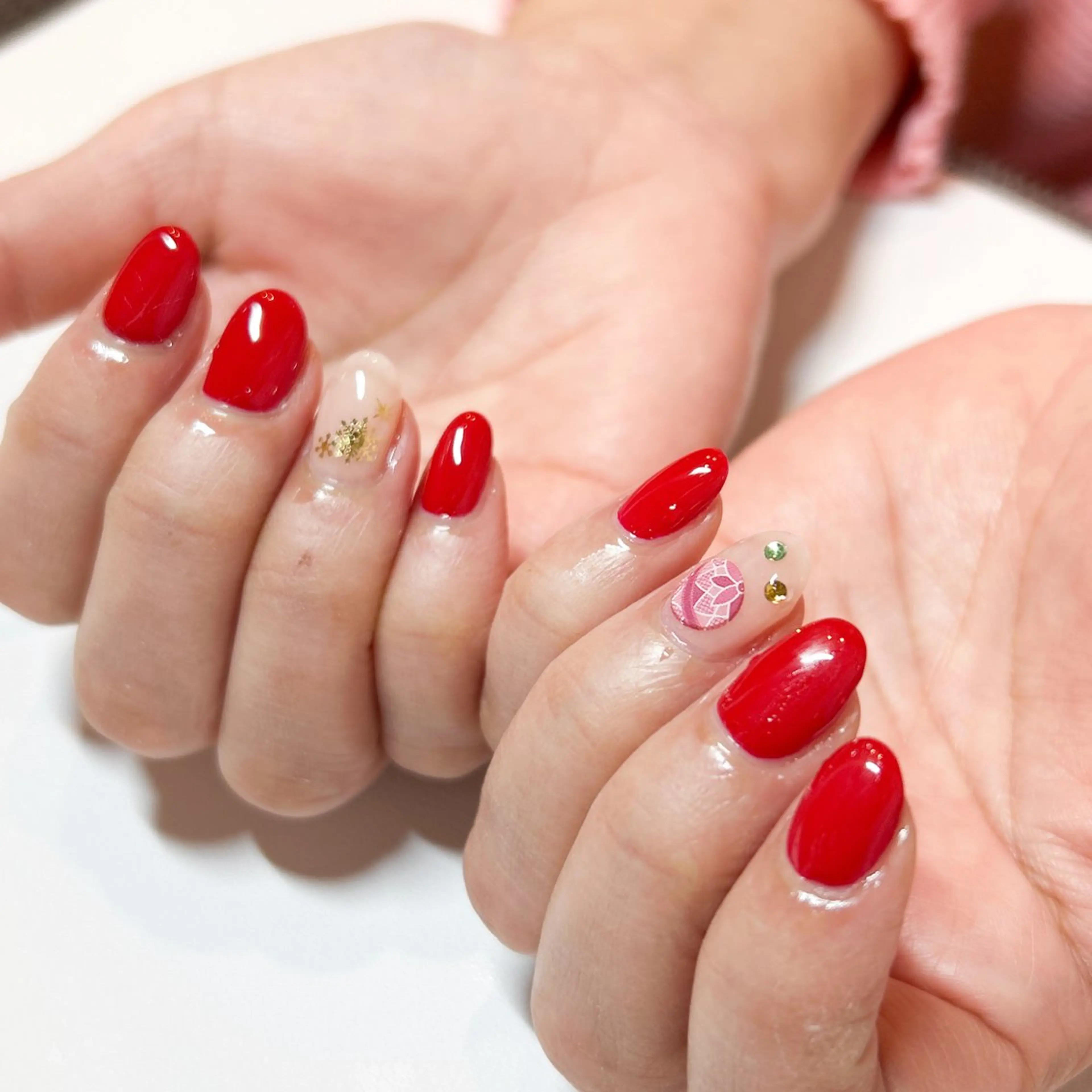 ネイル ハンドネイル 頑張る女性の味方✴︎ M.i　nail ♡のネイルデザイン