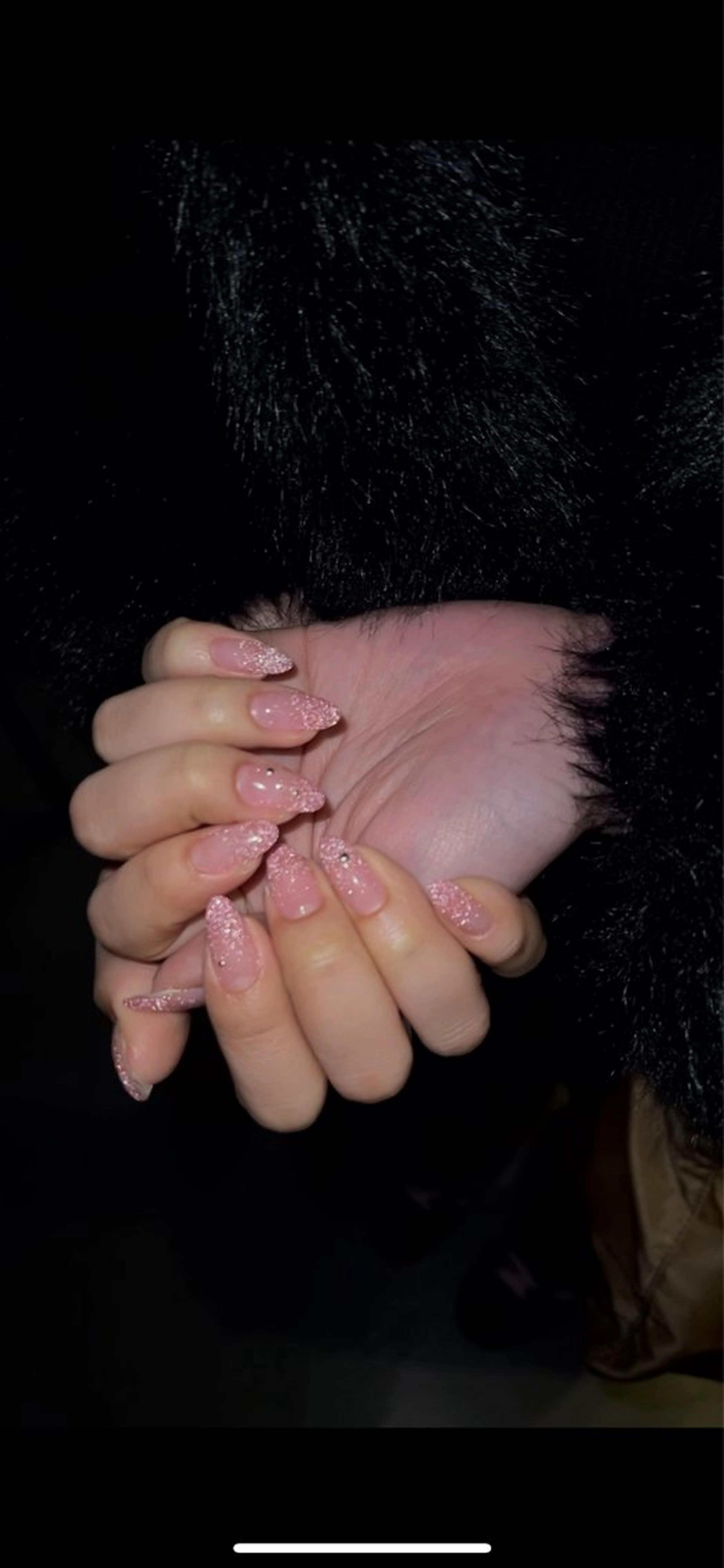 ネイル フラッシュネイル グラデーション ラメ(グリッター) ラメグラデーション ハンドネイル ハンドケア IROHA NAIL 聖奈のネイルデザイン