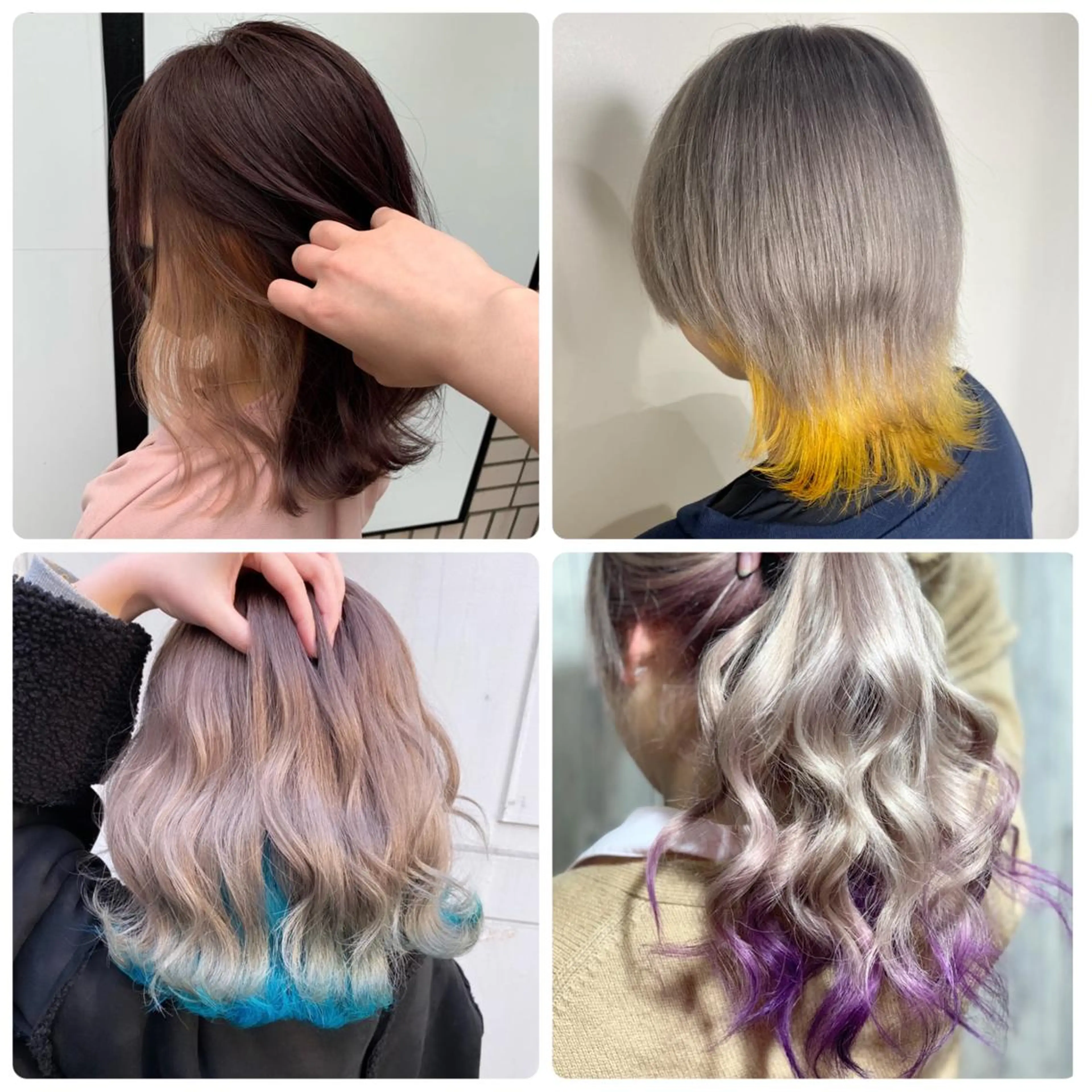 カラー ヘアアレンジ ヘアカラー ハイトーン✨艶髪💘 💘 AYANO💘のヘアスタイル