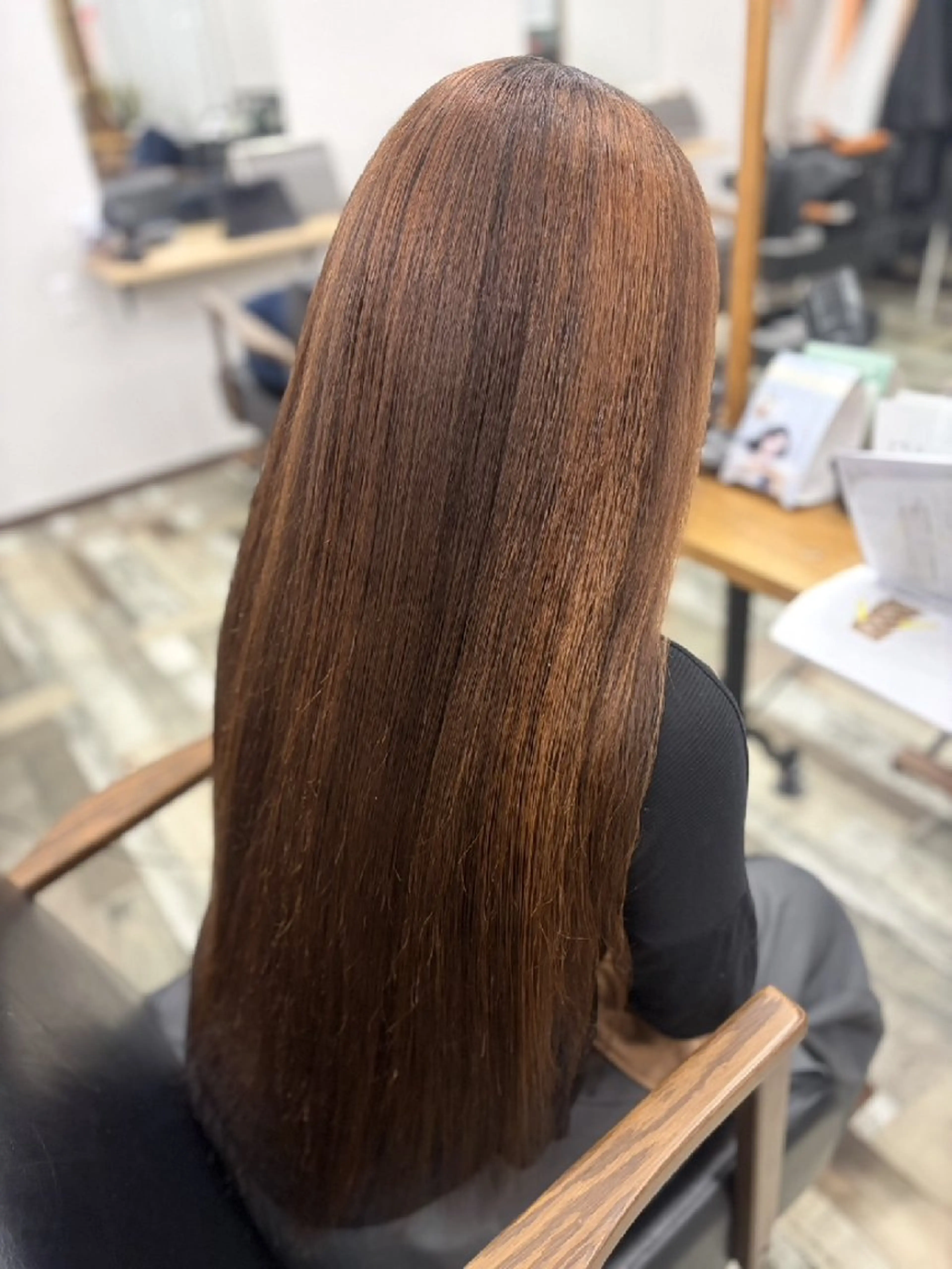 ロング 髪質改善 トリートメント 髪質改善🪽 森川☜⁠ ☜⁠ のヘアスタイル