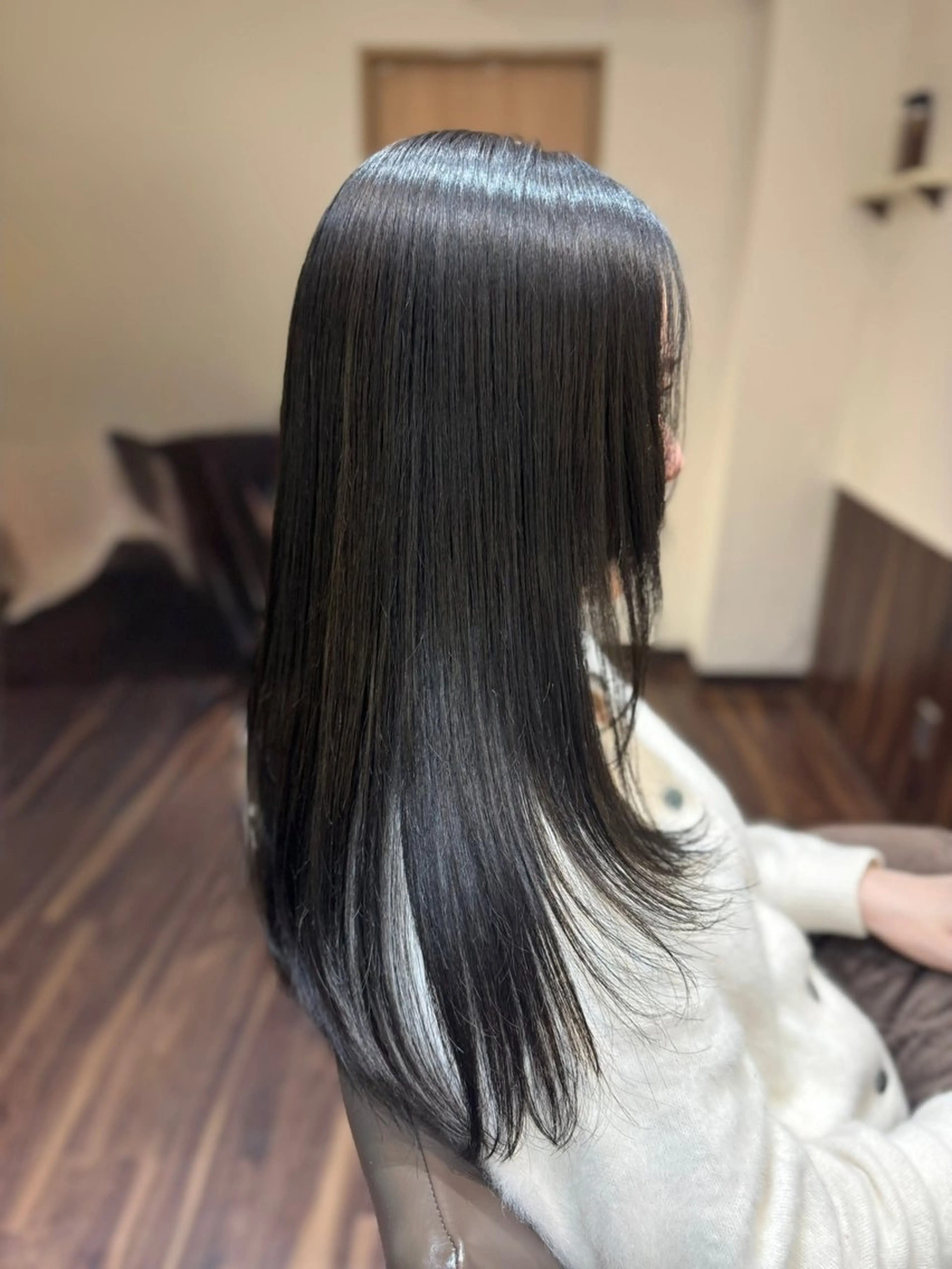 セミロング カット ヘアカラー トリートメント green feel 長原所属・西山 大樹のヘアスタイル