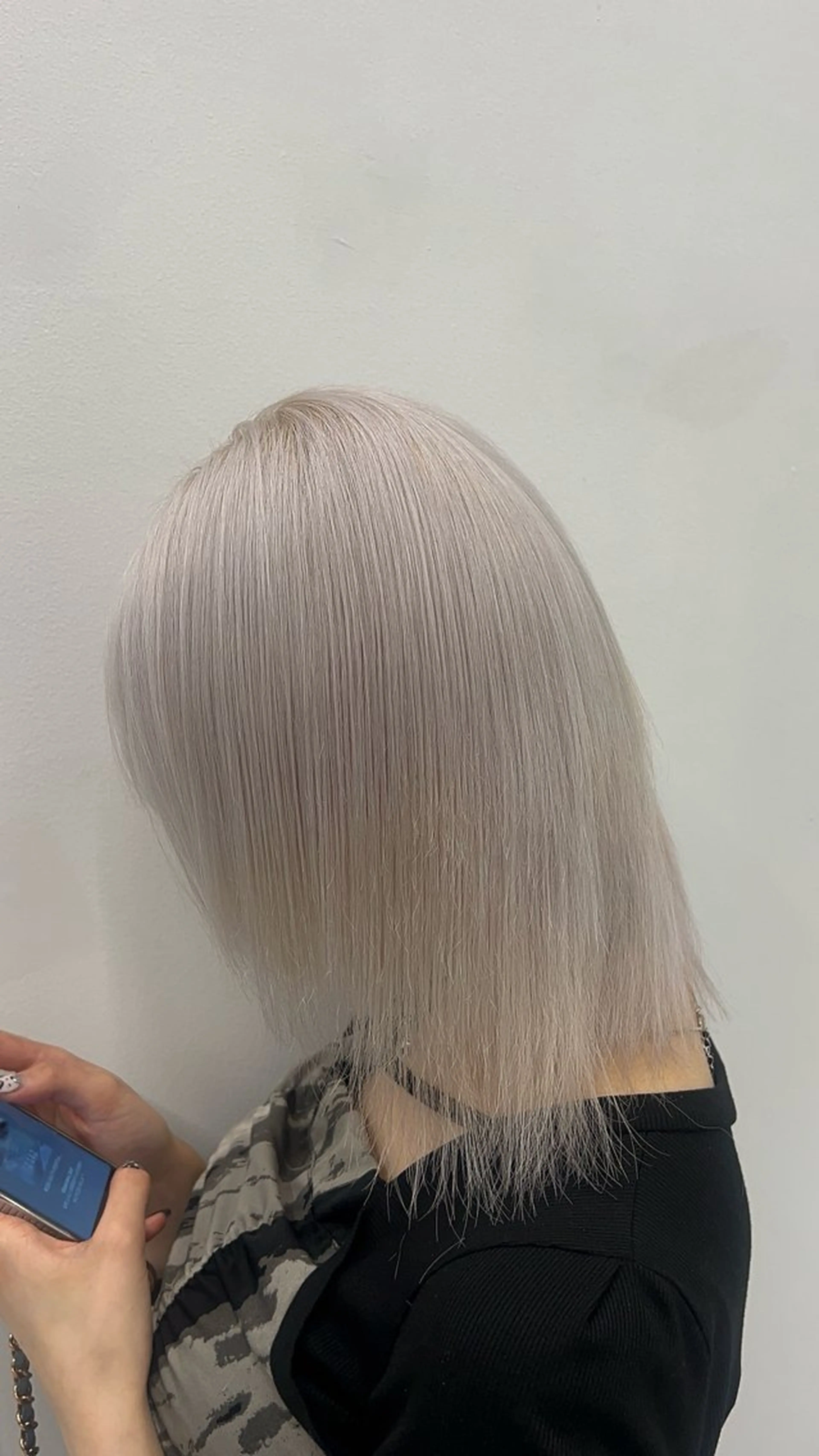 ミディアム カラー ヘアアレンジ メンズ カット ヘアカラー トリートメント ハイトーン特化 ♡shoka♡のヘアスタイル