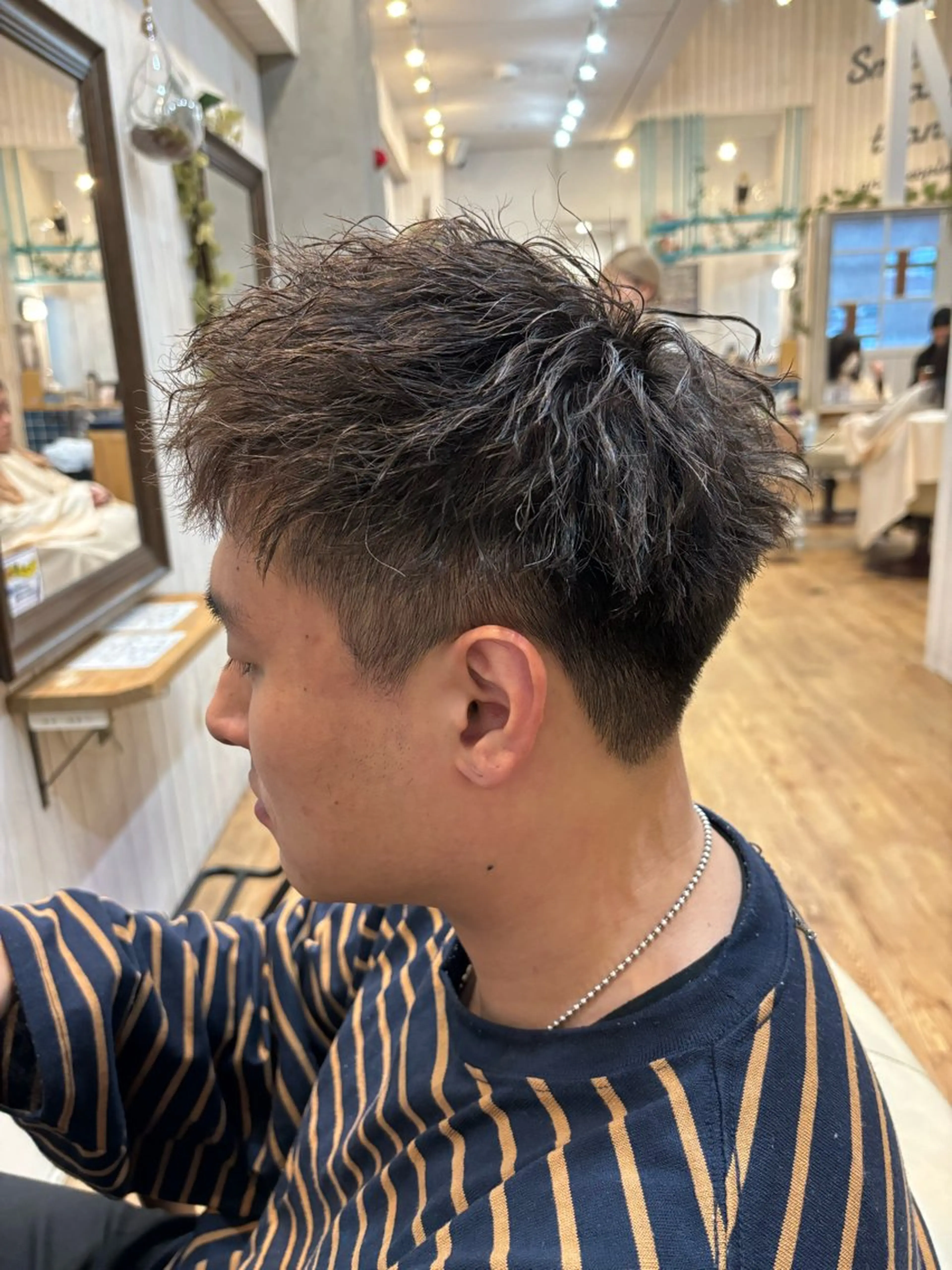 ショート パーマ メンズ †山尾 大輝†のヘアスタイル