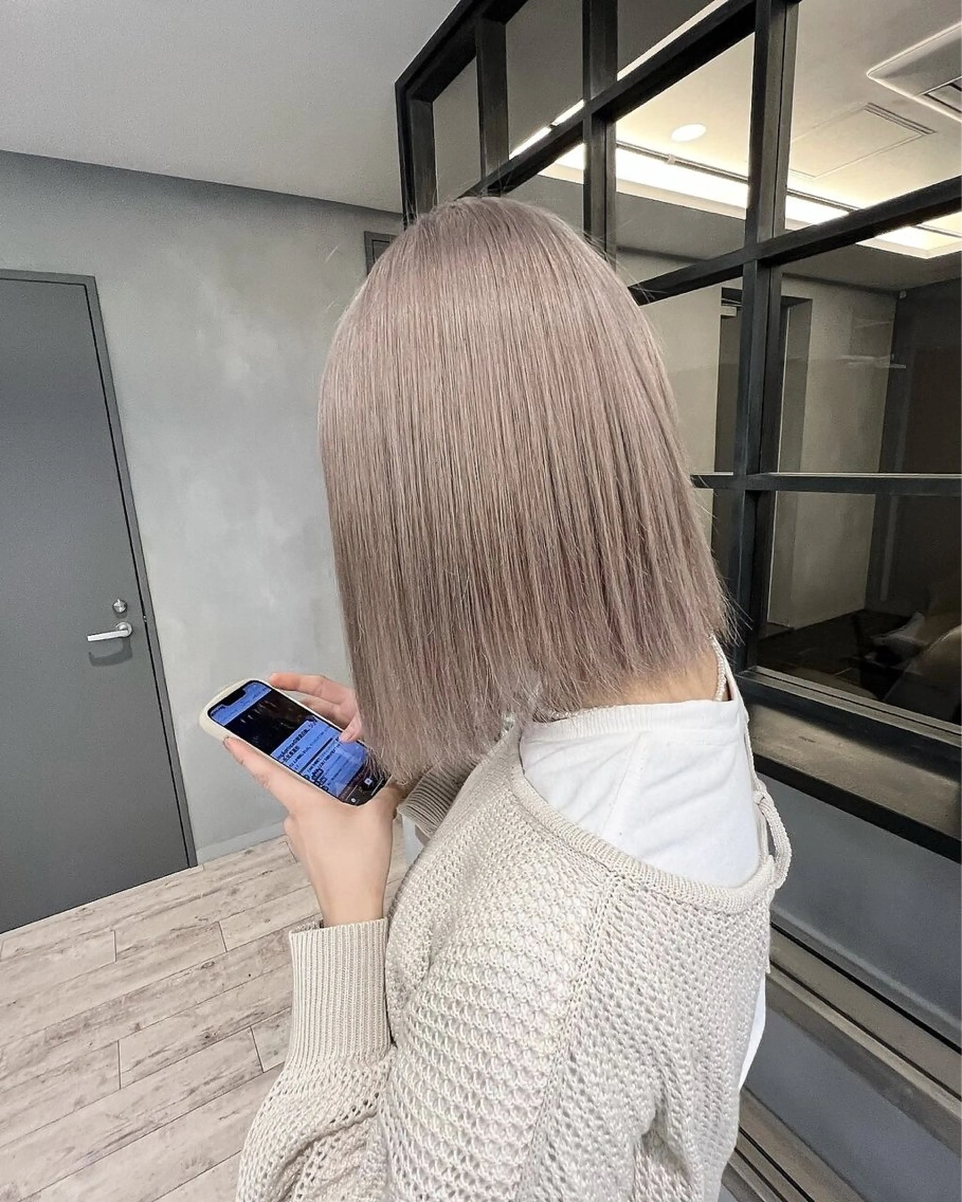 ミディアム カット ヘアカラー ALLEN hair 函館店 髪質改善&トリートメント所属・KAITO ALLENhairのヘアスタイル