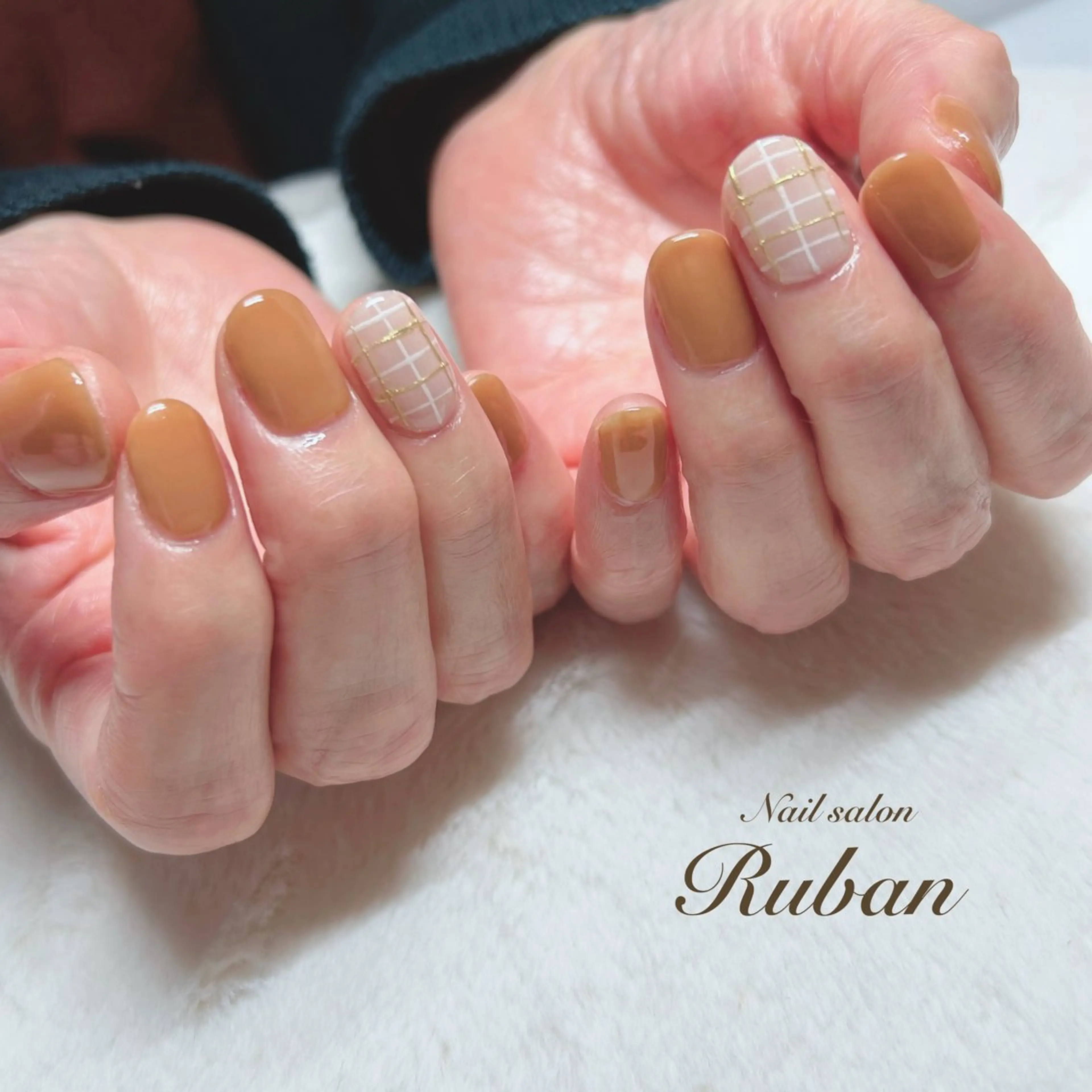 ネイル ミラーネイル Nail salon Ruban所属・Nail salon Rubanのネイルデザイン