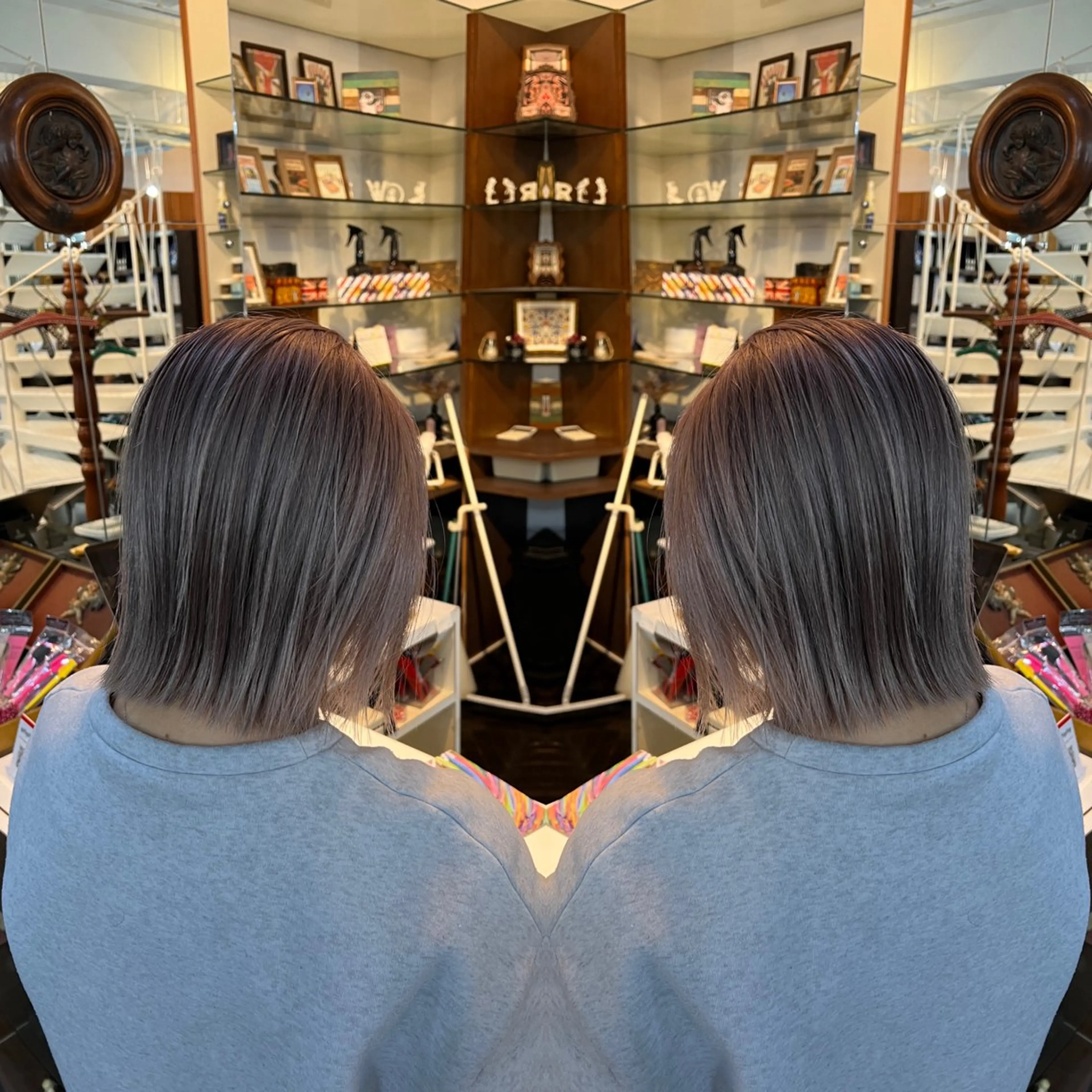 ショート レイヤー/ボブ/ ミニボブ/AOIのヘアスタイル