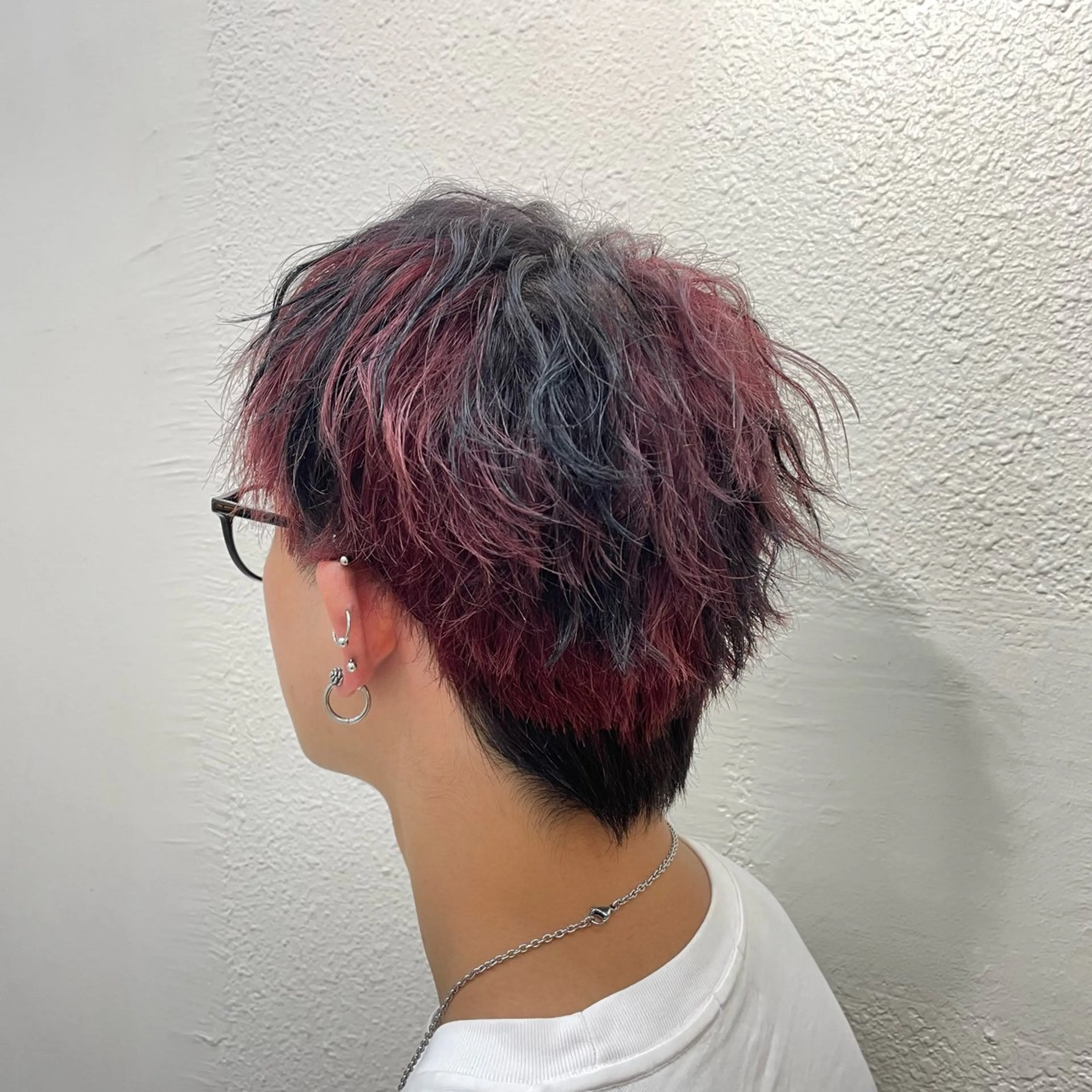 カラー メンズ ヘアカラー Nest千葉颯 パーマモデル募集のヘアスタイル