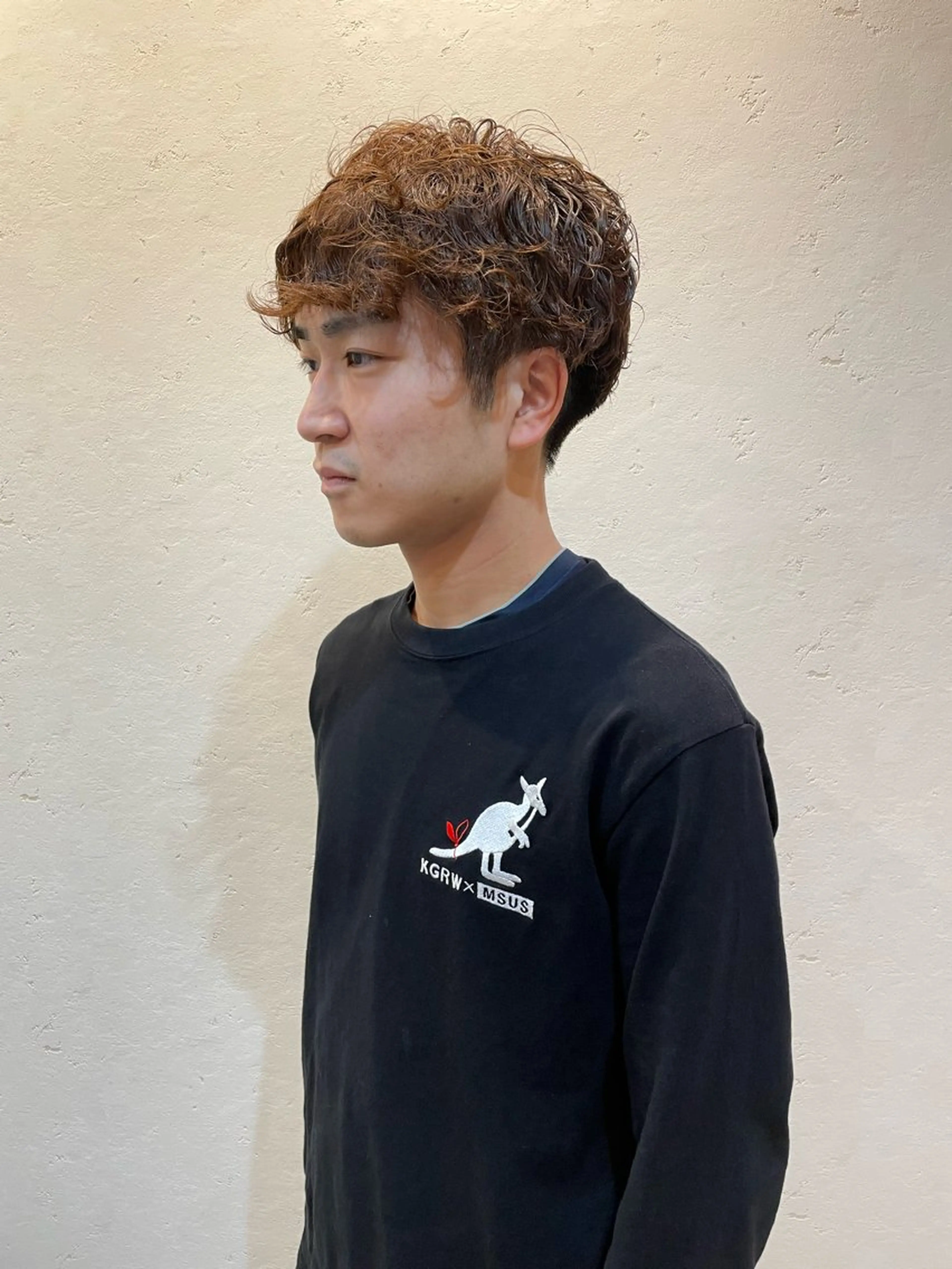 メンズ メンズパーマ 渋谷 留菜のヘアスタイル