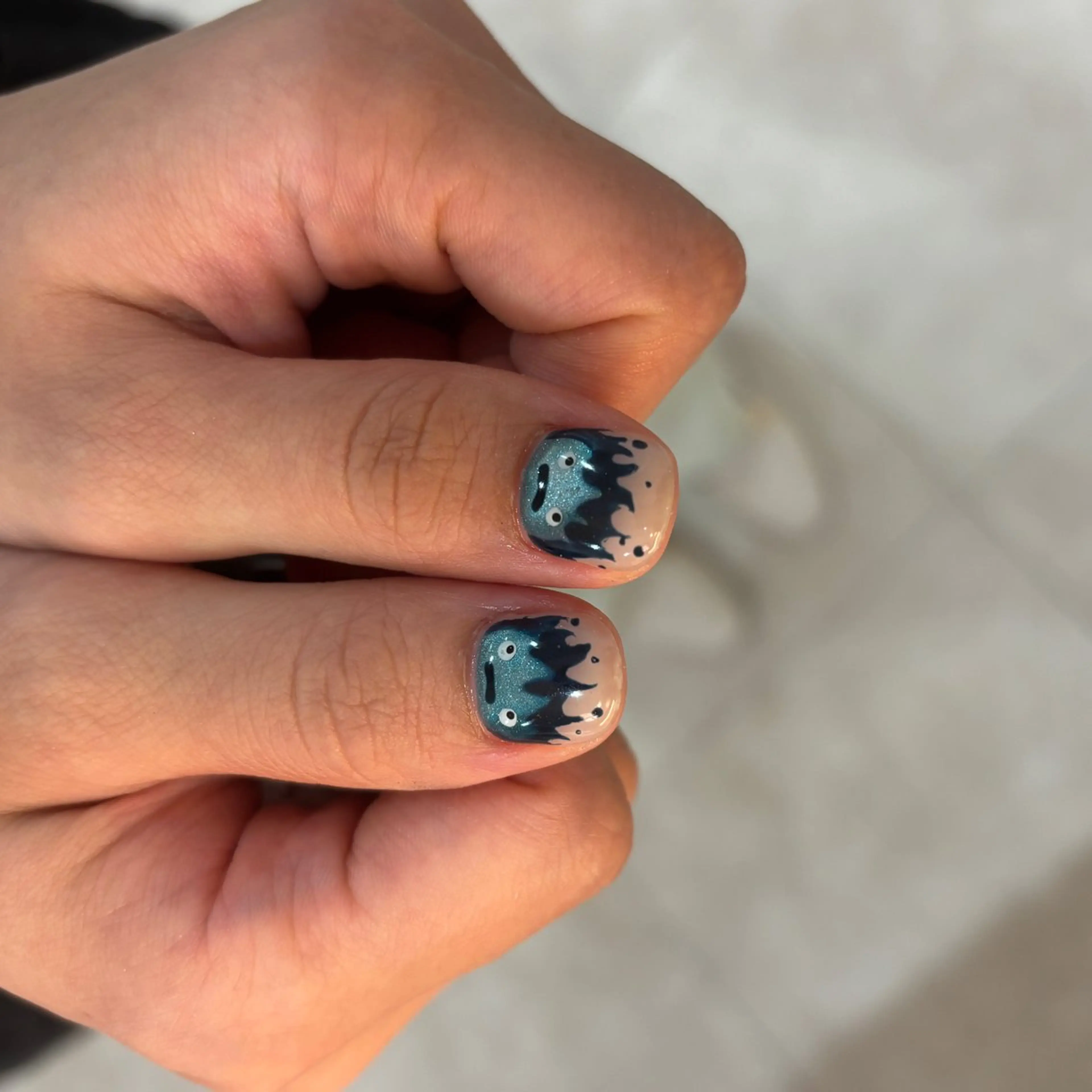 ネイル ハンドネイル フットネイル ゆびノさき茨木店 ニュアンス/アートのネイルデザイン