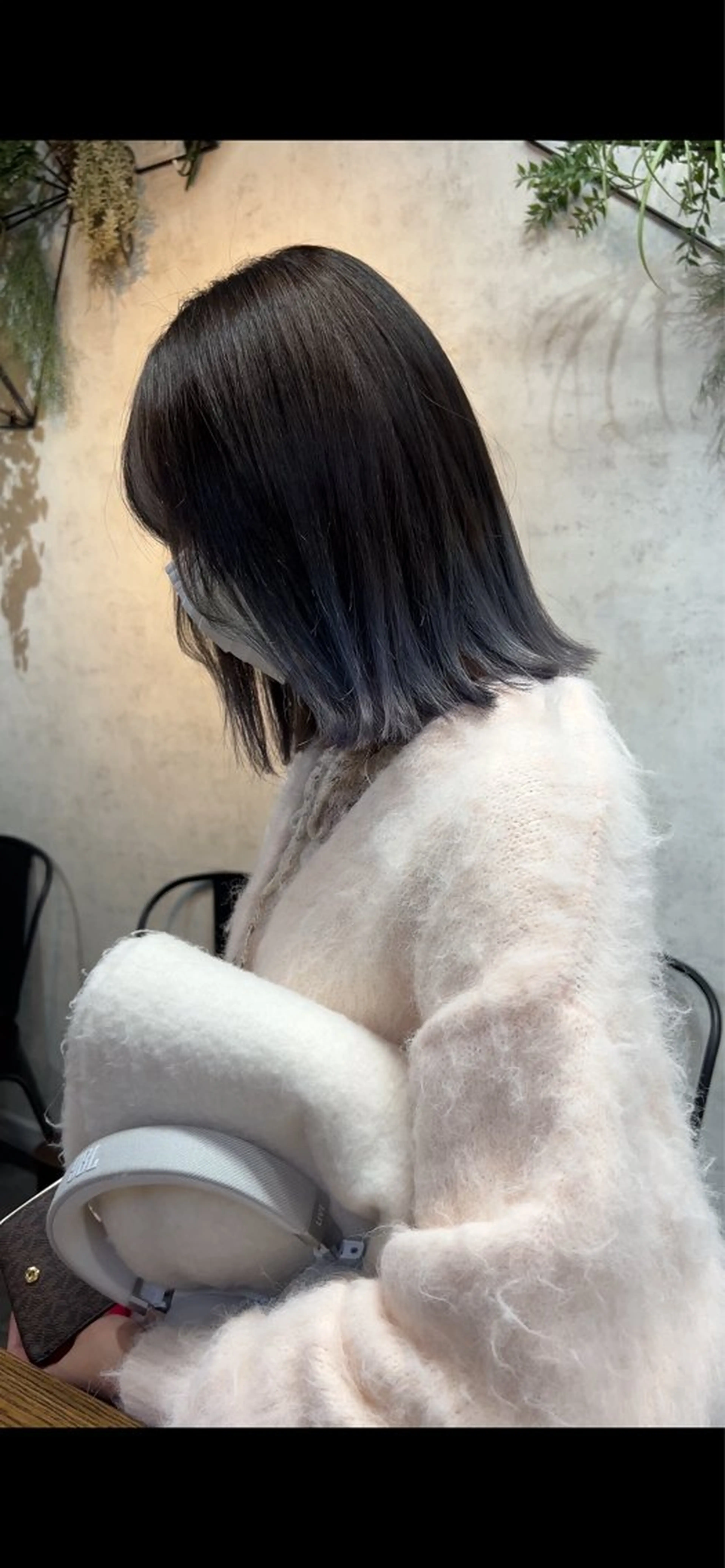 ショート カラー ブリーチ ブルーカラー ブルーバイオレット バイオレットカラー apollo yokohama所属・バレイヤージュ横浜 ハイライトのヘアスタイル