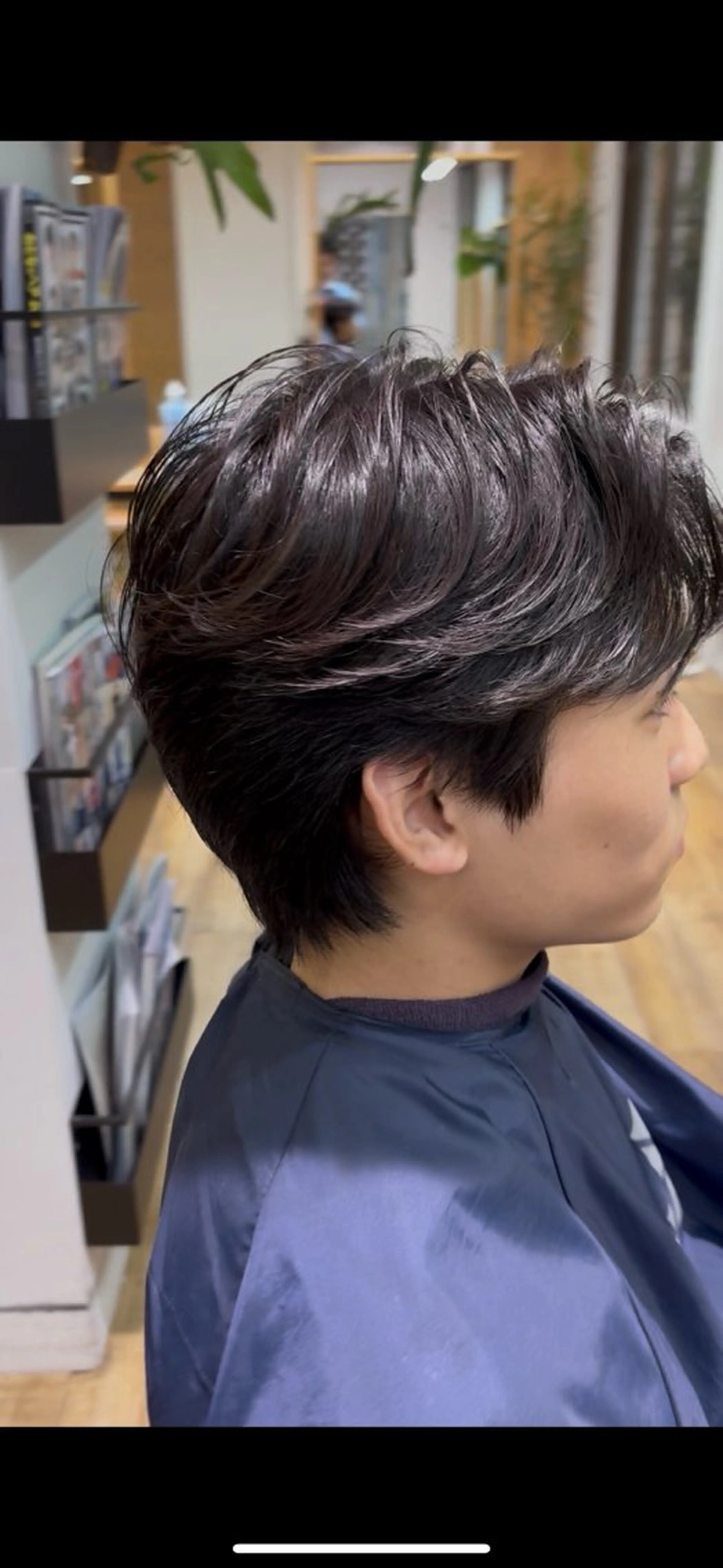 メンズ 縮毛矯正 鈴木 凱来のヘアスタイル