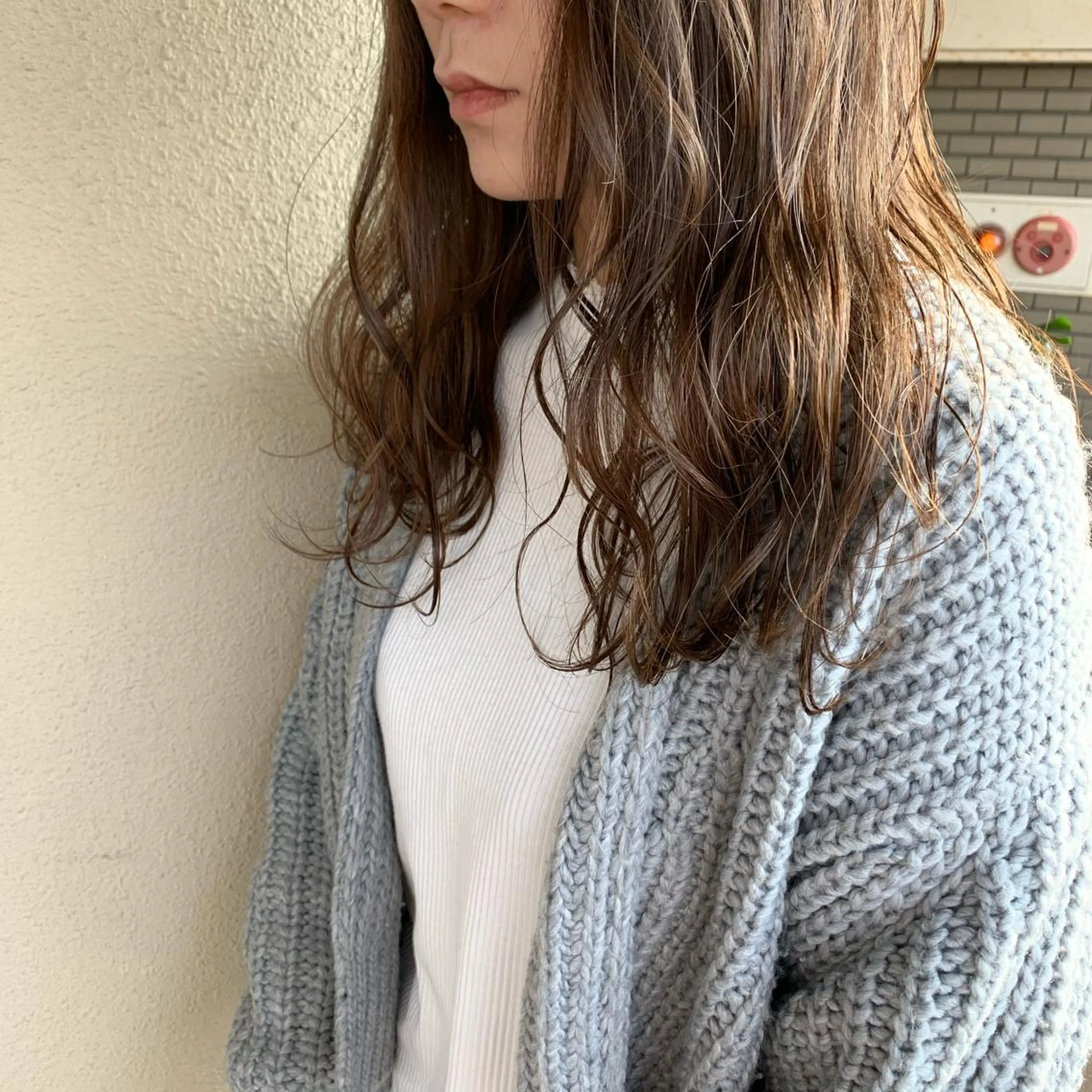 カラー 本町/新町/心斎橋 透明感カラーSANCのヘアスタイル