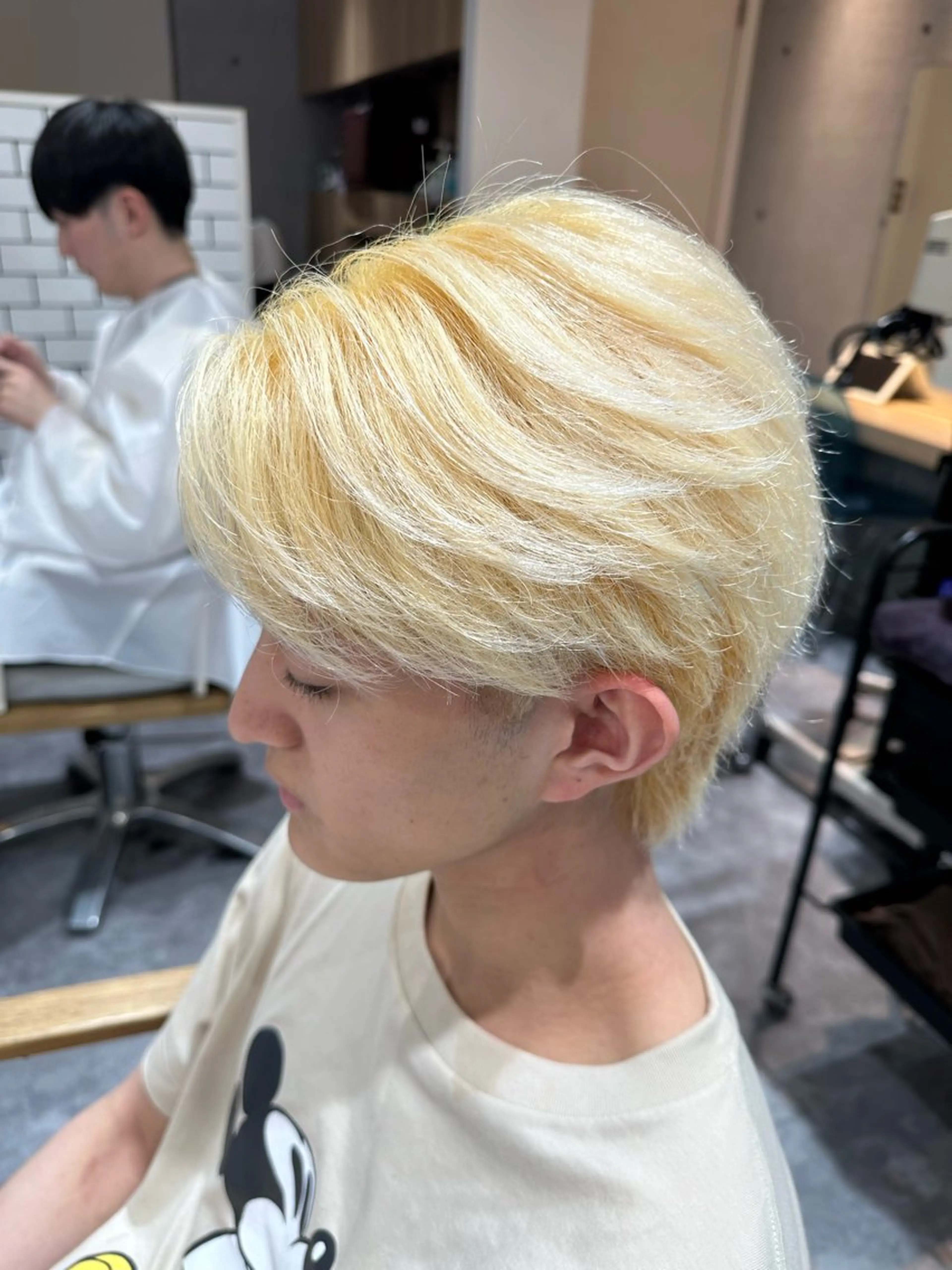 カラー メンズ カット ヘアカラー トリートメント 💎メンズカット ／フェザー／細野💎のヘアスタイル