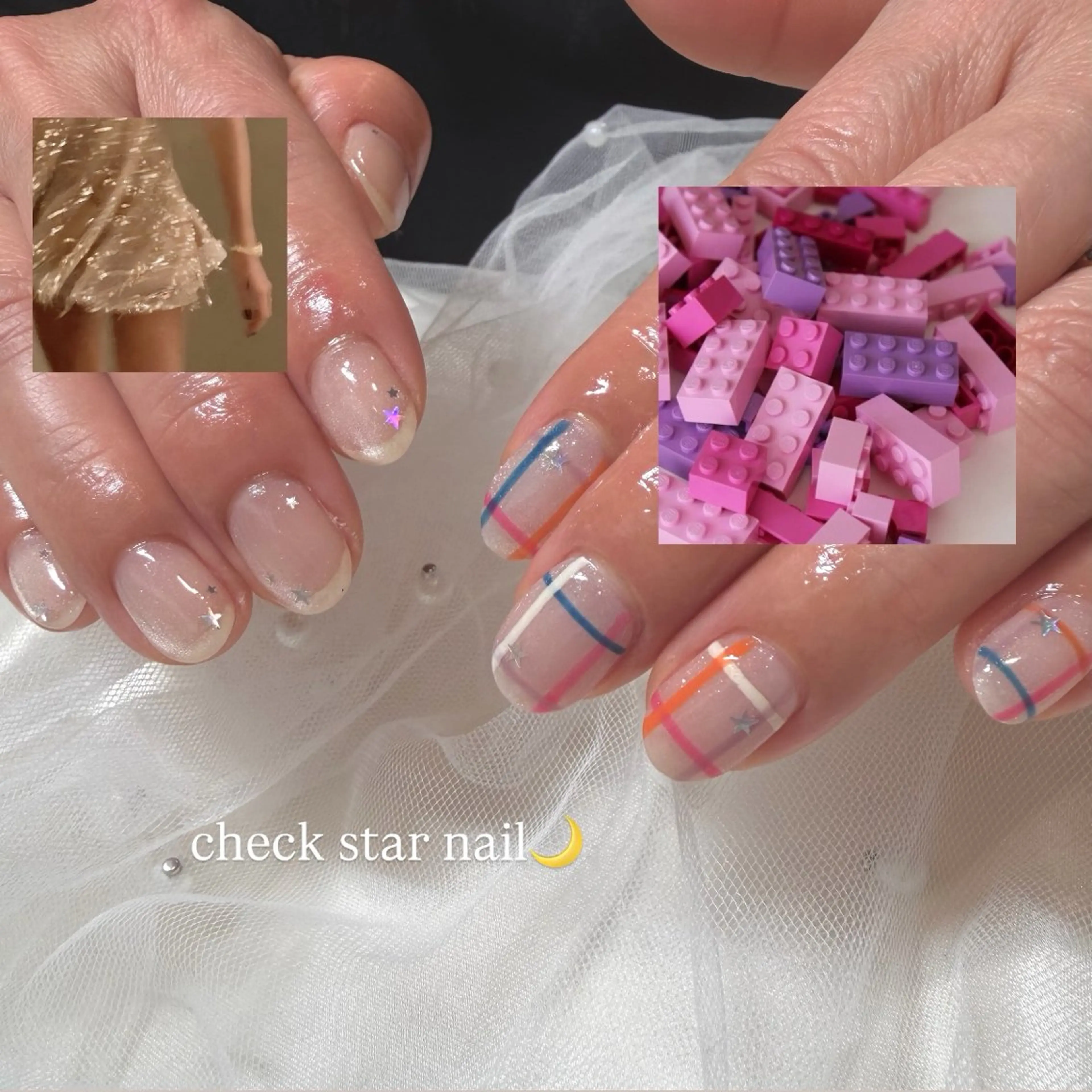 ネイル 長瀬 瑠霞のネイルデザイン