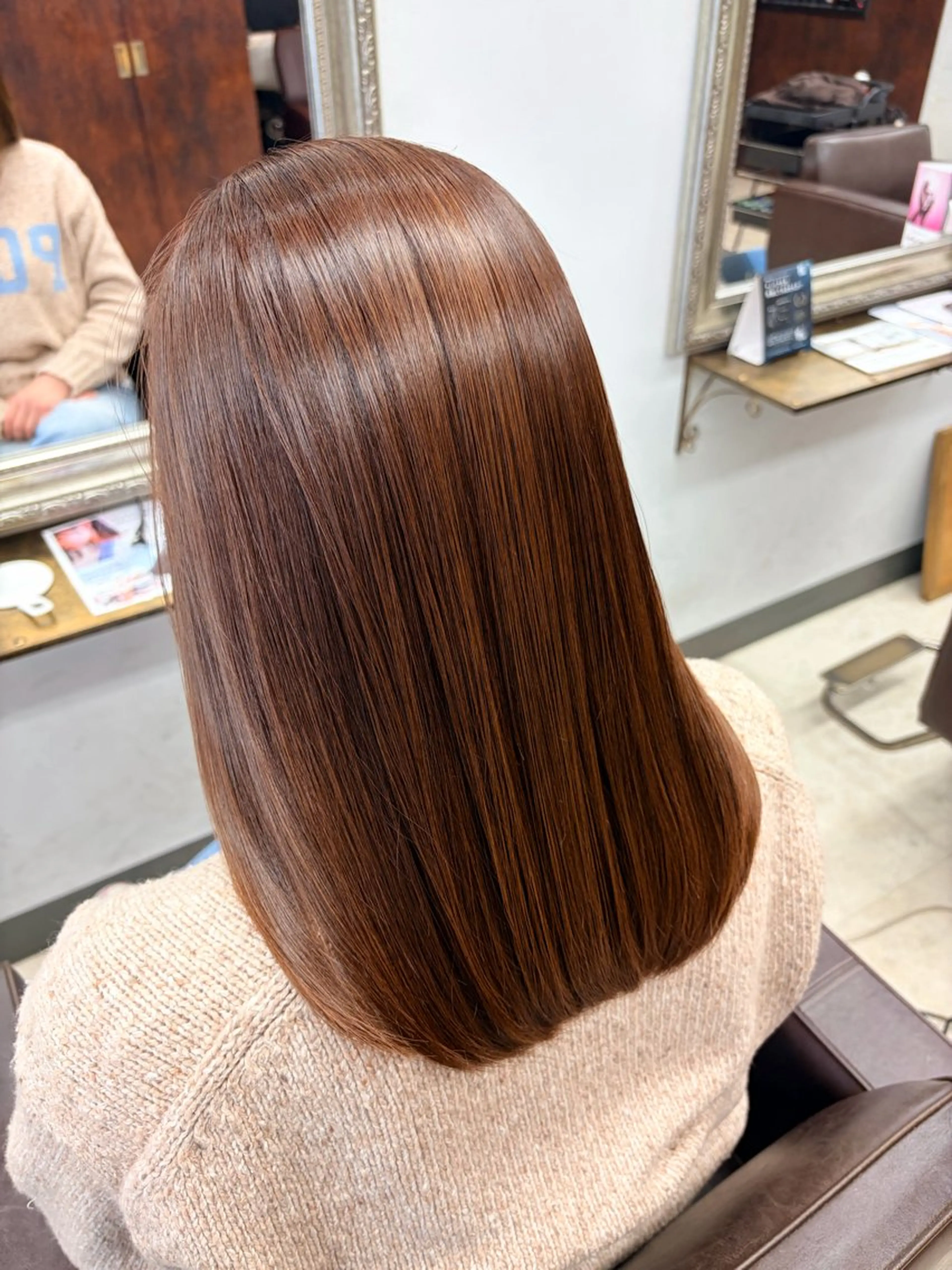 ミディアム カラー ヘアアレンジ トリートメント トリートメント Crescere所属・小島 凜のヘアスタイル