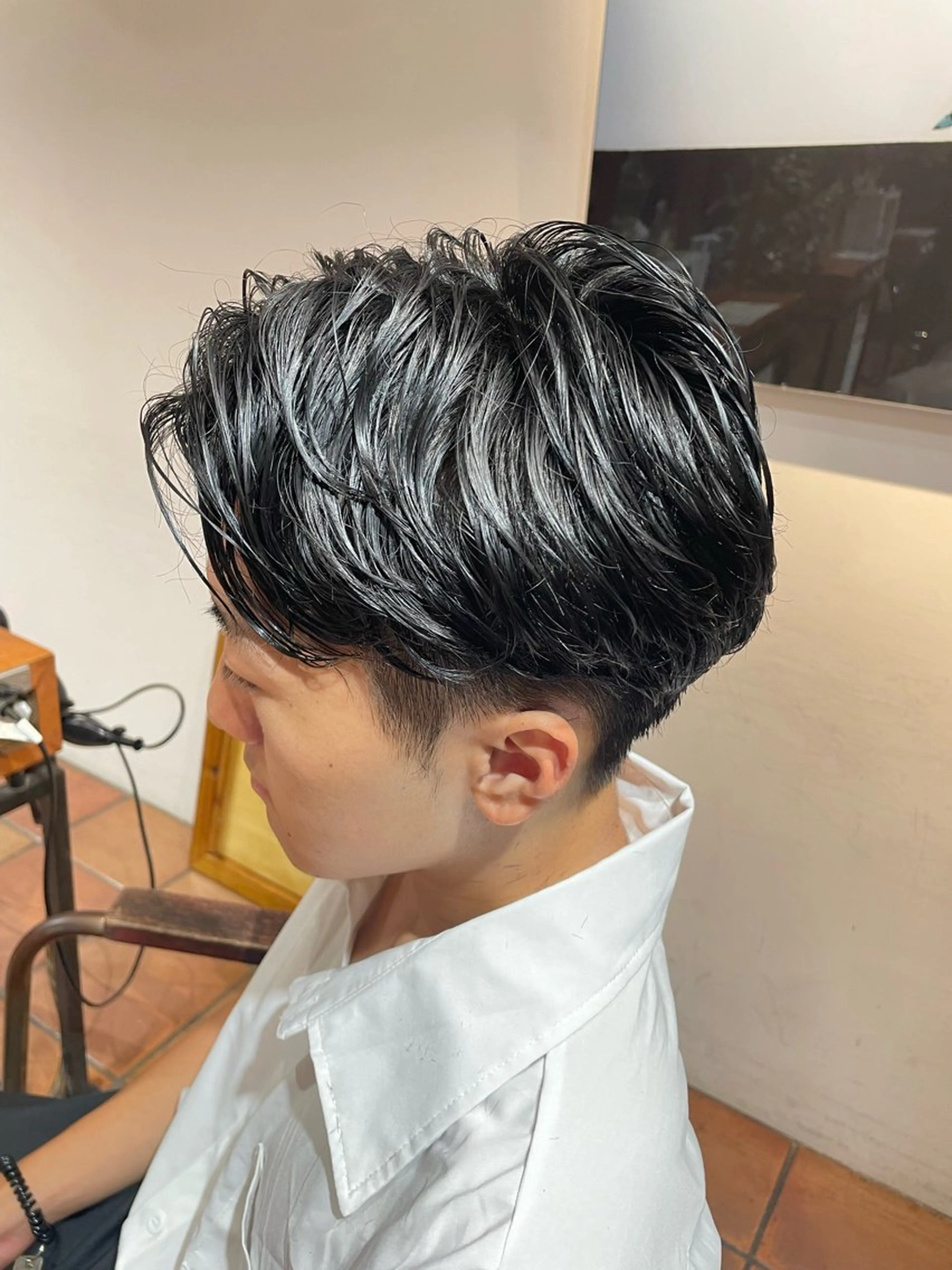 パーマ メンズ MOEKA🌺レディ ースカットモデルのヘアスタイル