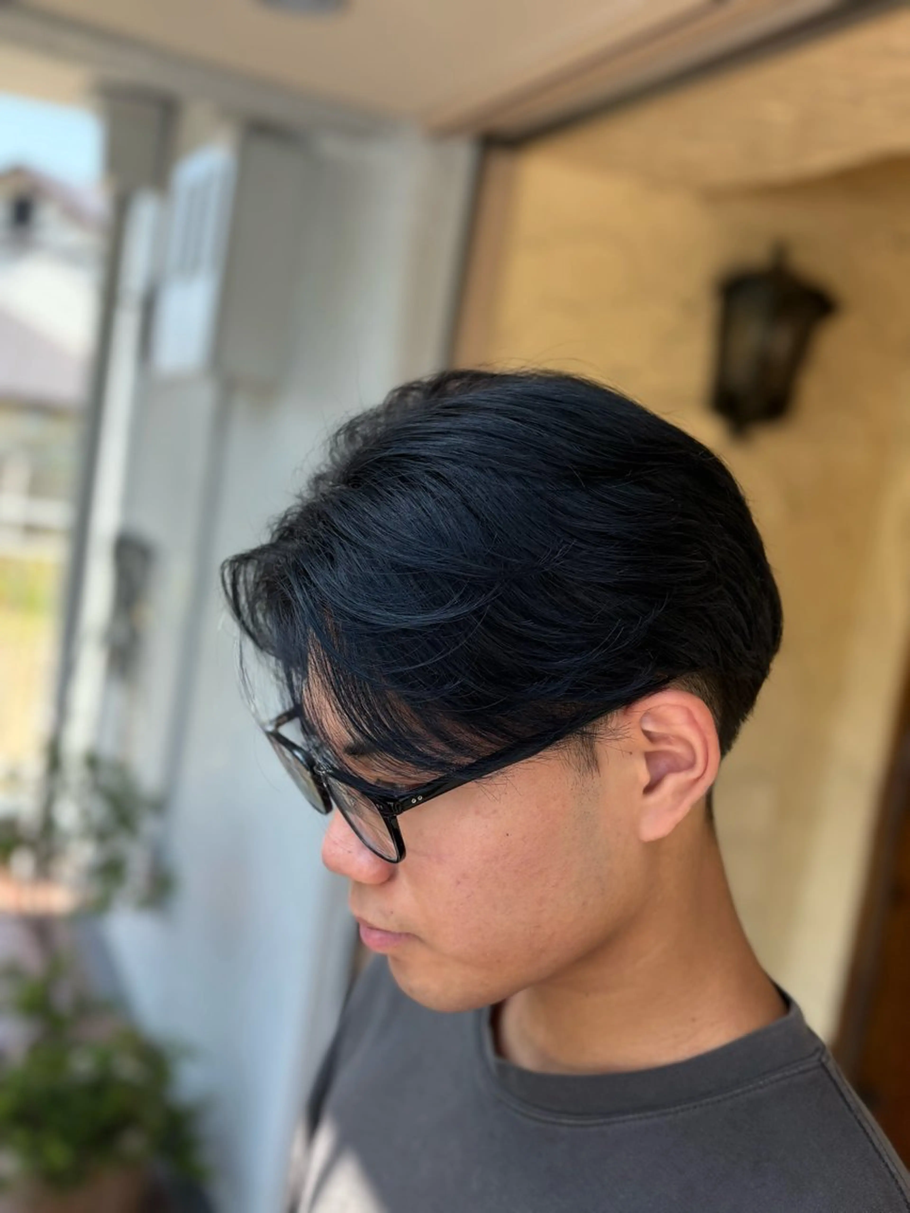 ショート 柘植 雅大のヘアスタイル