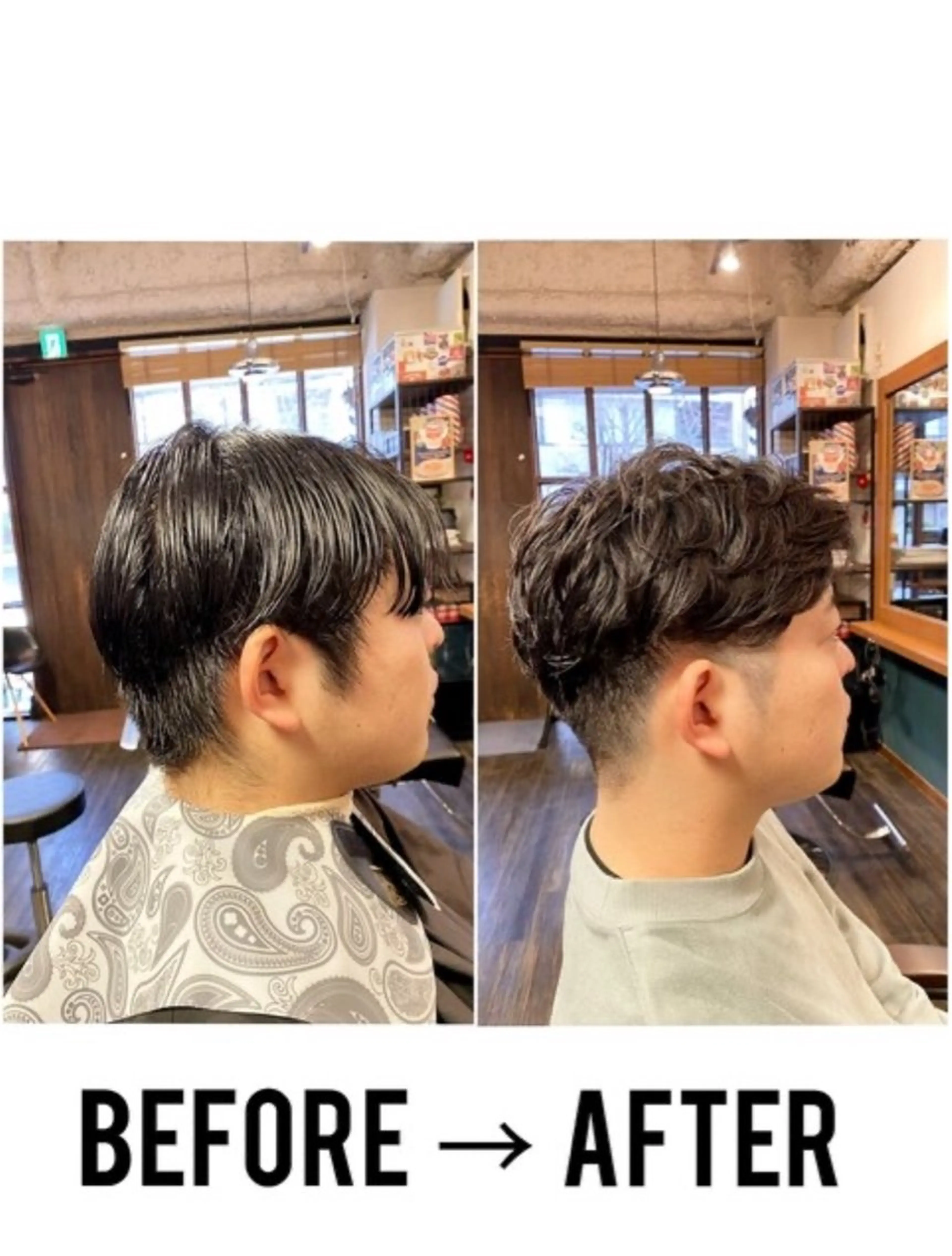 ショート メンズ 早稲田/メンズ専門 /フェード/葛西裕季のヘアスタイル