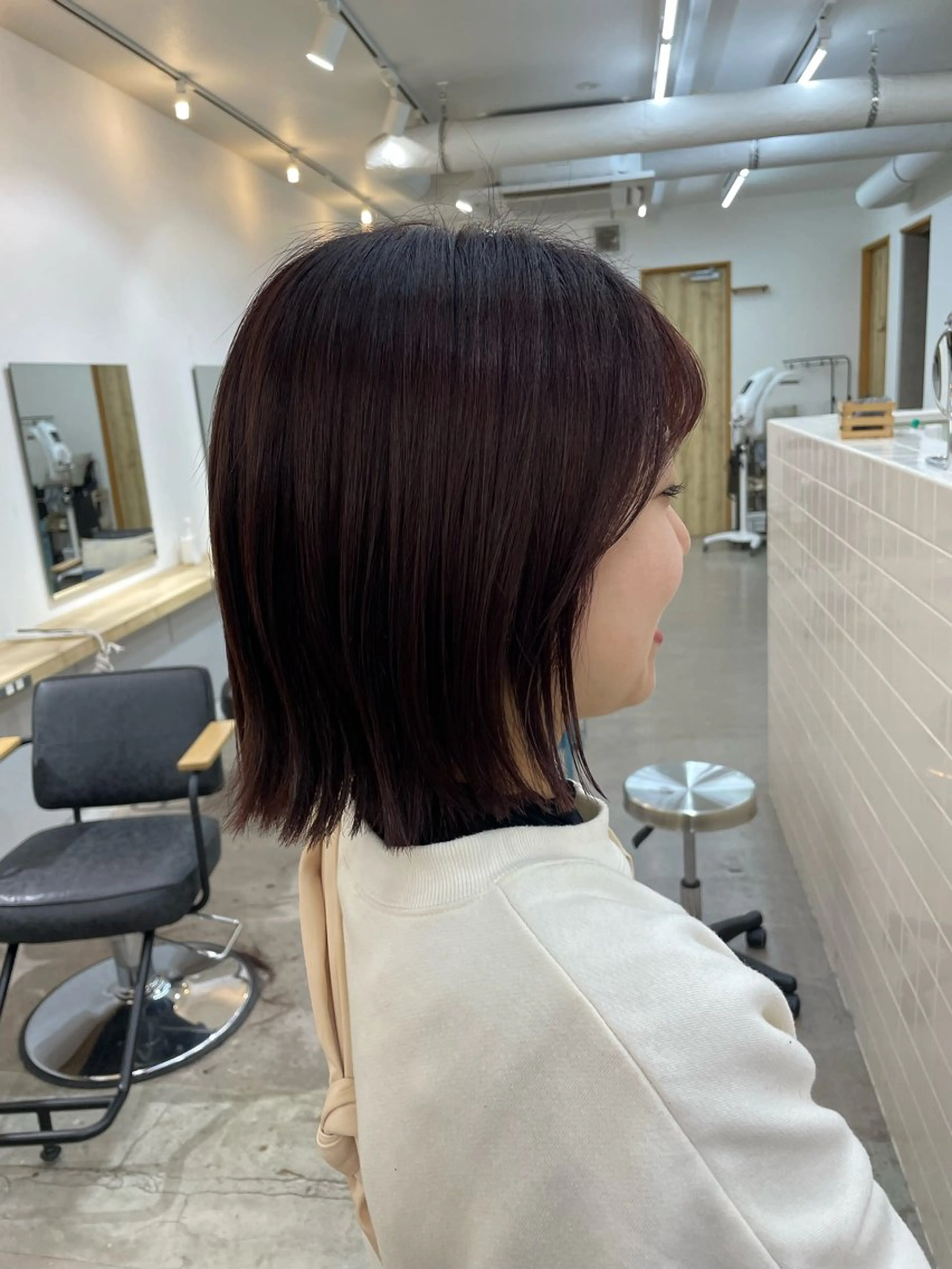 ミディアム SUNC🍀大熊 花奈絵🍀のヘアスタイル