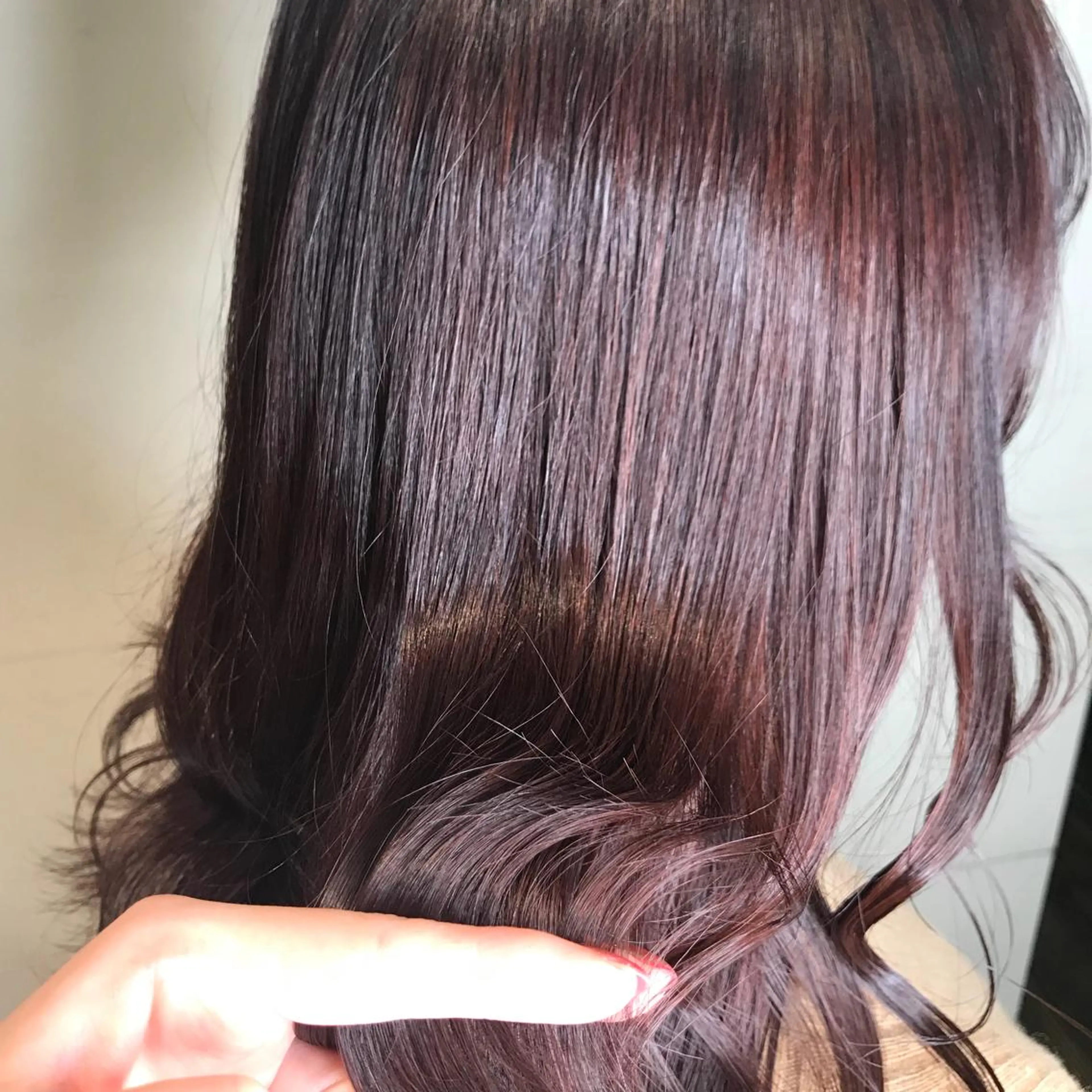 ミディアム カラー knock【ノック】所属・烏丸韓国ヘア🇰🇷 ayaka🎀のヘアスタイル