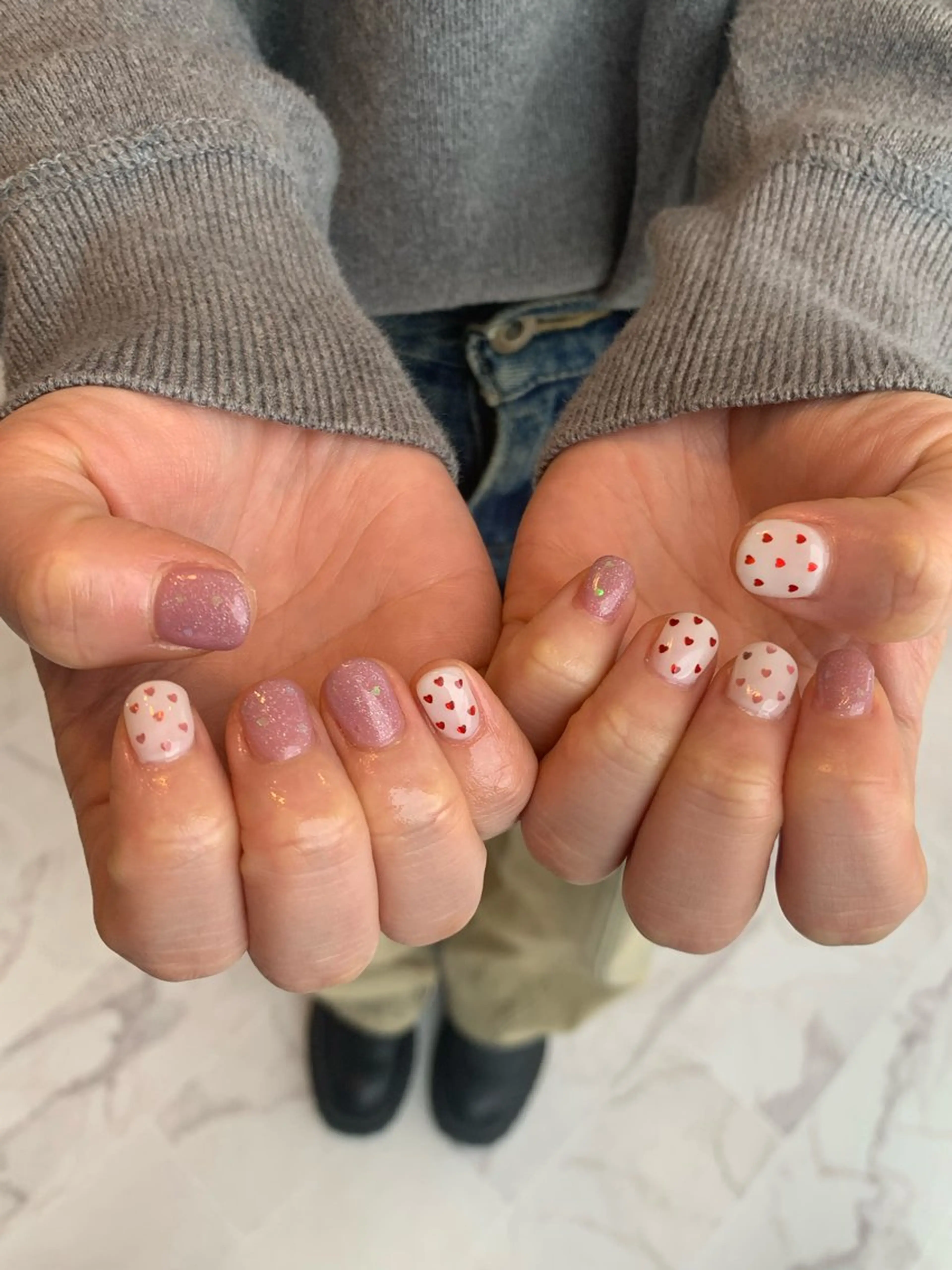 ネイル ハンドネイル 【ANEMONA】 NIHOのマツエク・マツパデザイン