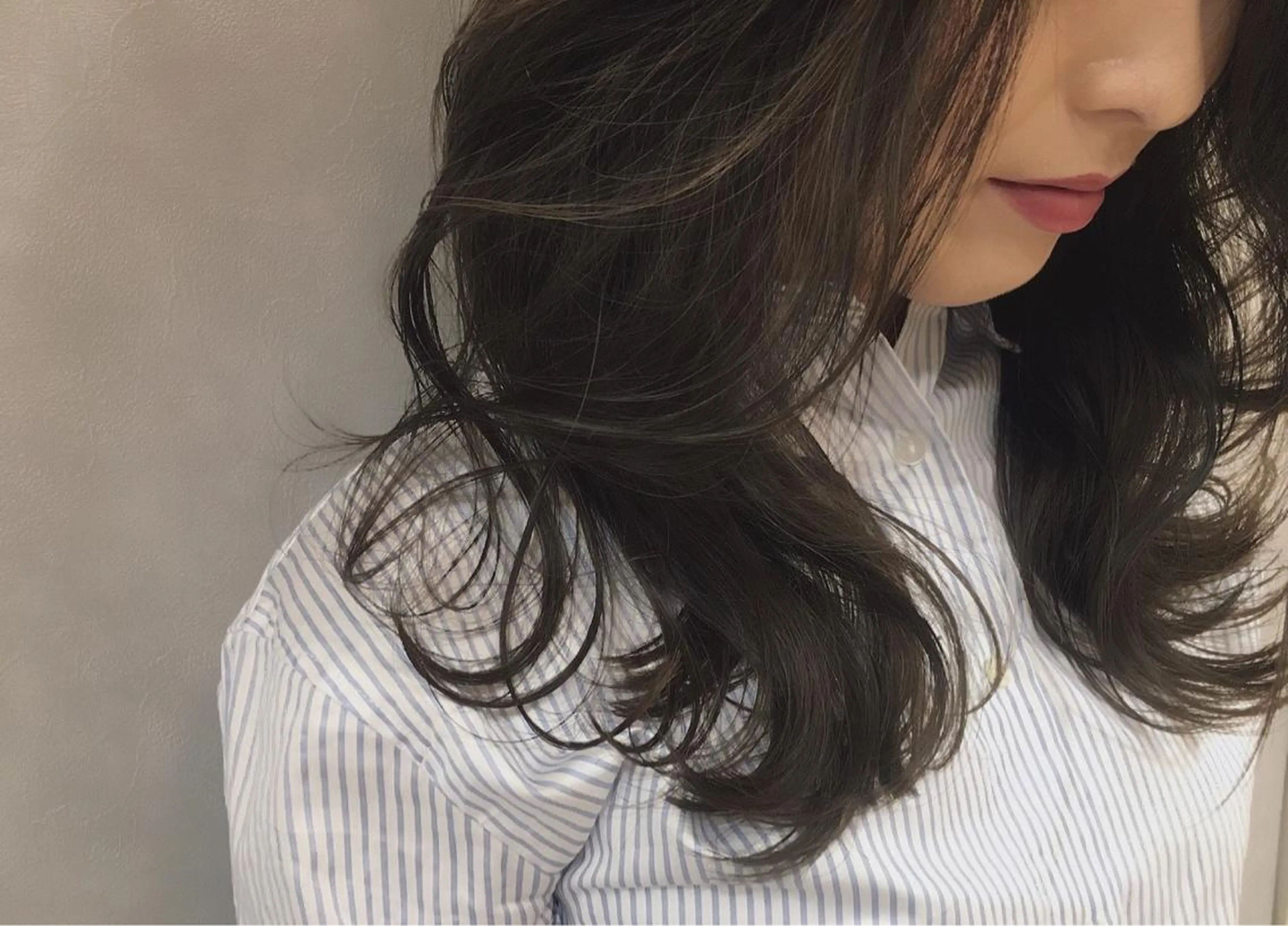 セミロング カラー nubes所属・🌟高田 聖菜🌟のヘアスタイル