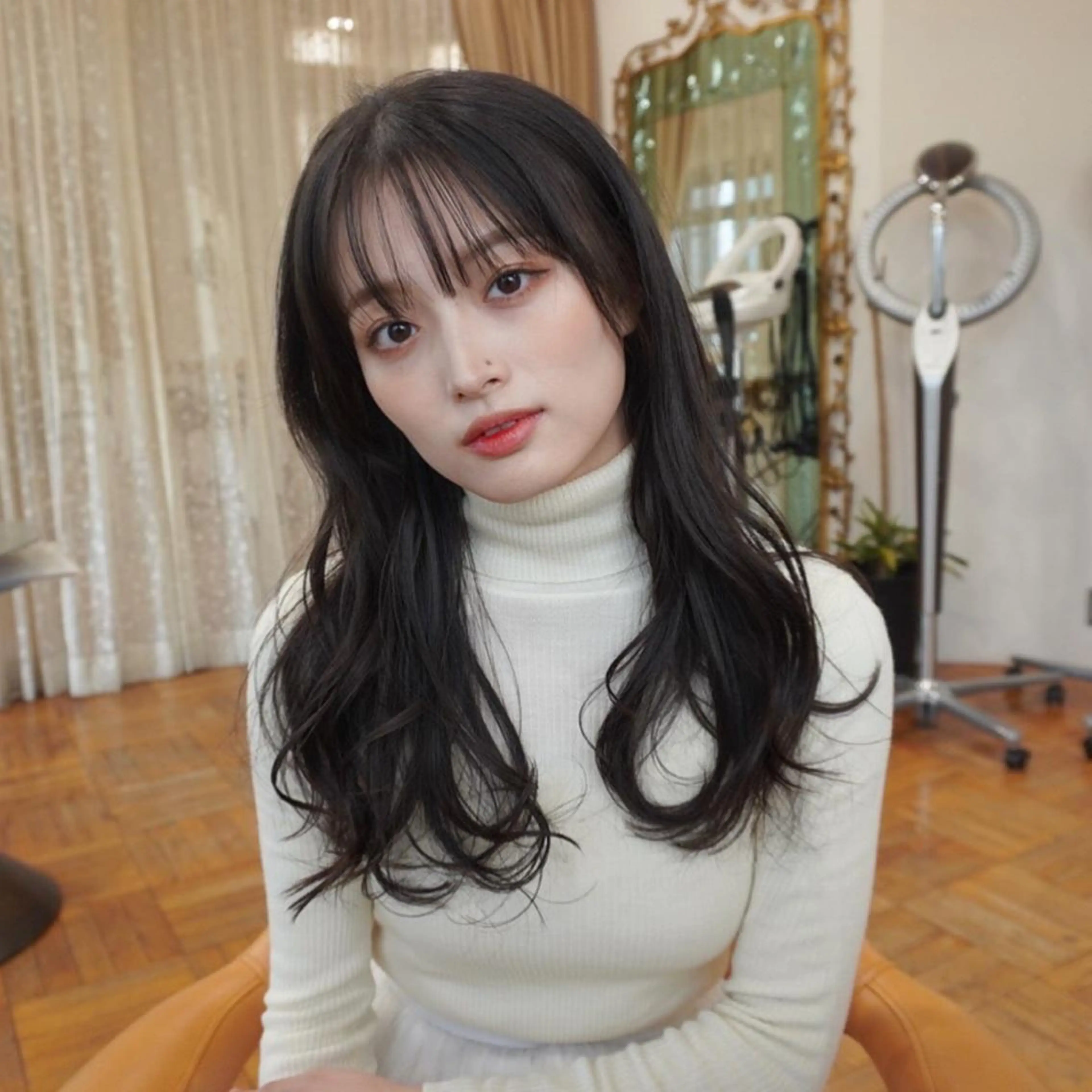 ロング カラー 透明感カラー トリートメント 似合わせショート特化 /Rukaのヘアスタイル