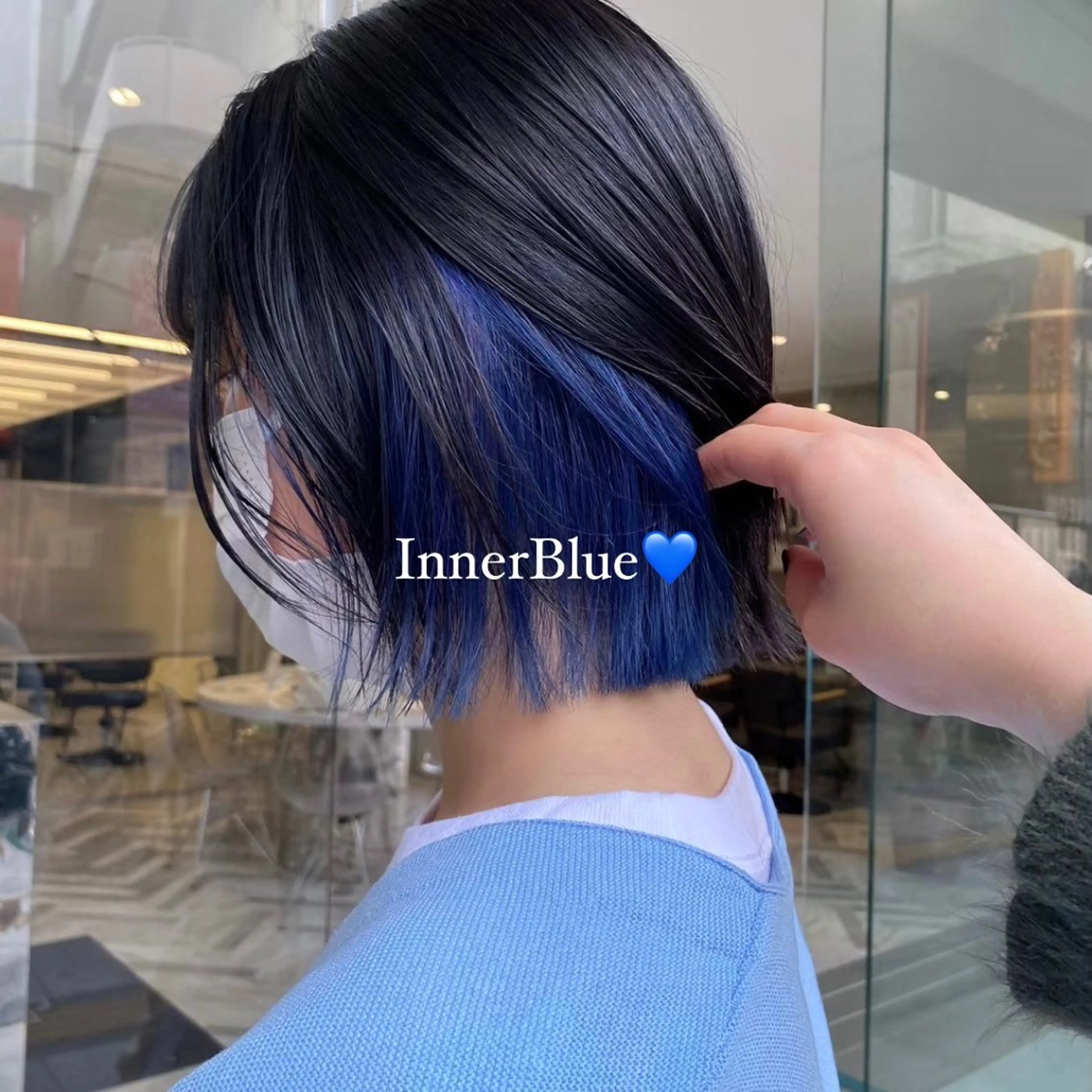 ショート カラー ヘアカラー sawaka🪽うる 艶カラー/レイヤーのヘアスタイル