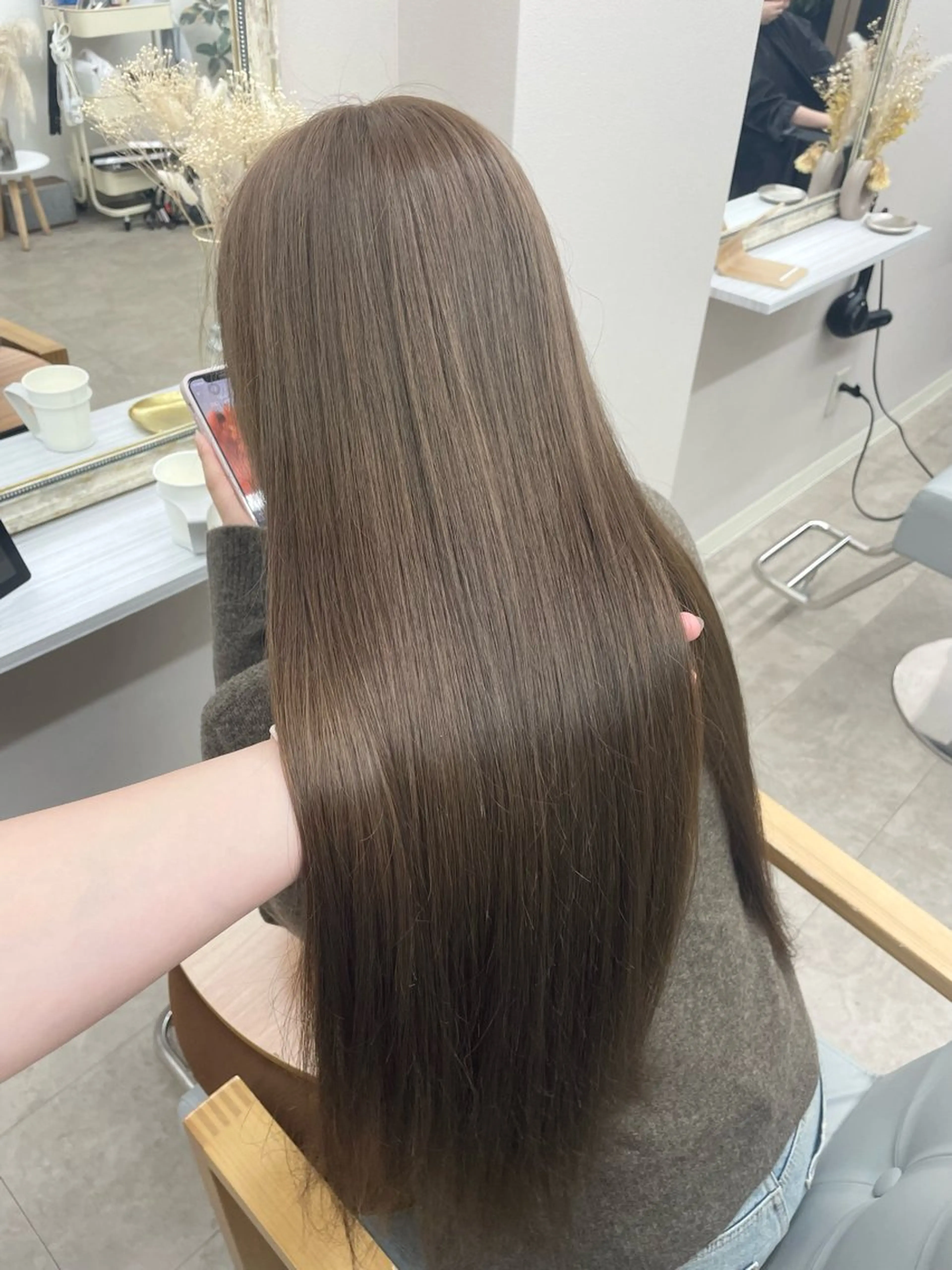 ロング 髪質改善 トリートメント ヘアカラー luna所属・《luna》 ayaneのヘアスタイル