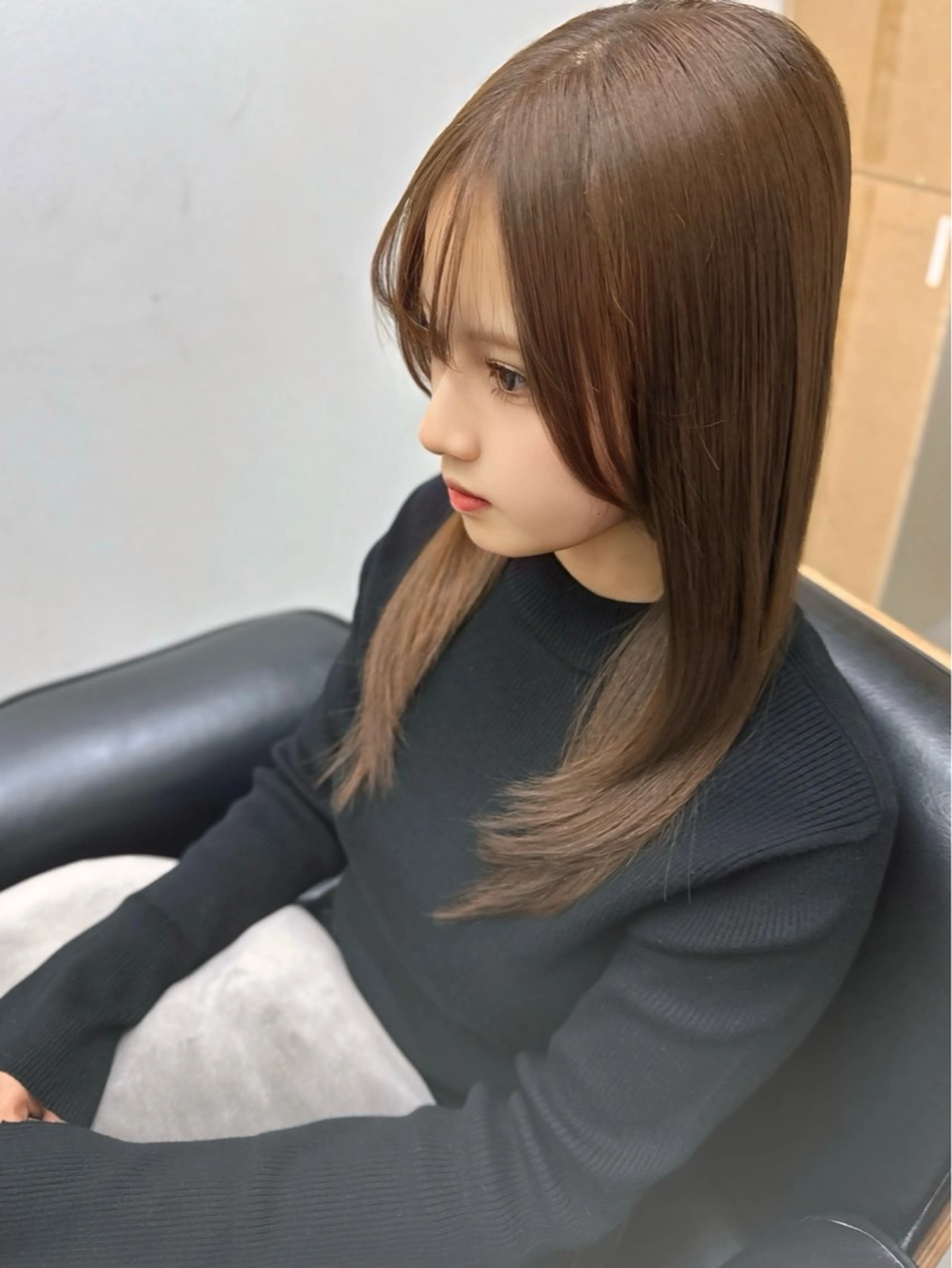 ロング カラー アディクシーカラー イルミナカラー クオルシアカラー 髪質改善 韓国風ヘア カット ヘアカラー トリートメント The Apartment of Solon 船橋 2nd所属・艶髪改善師/高橋潤 /NEO髪質改善のヘアスタイル