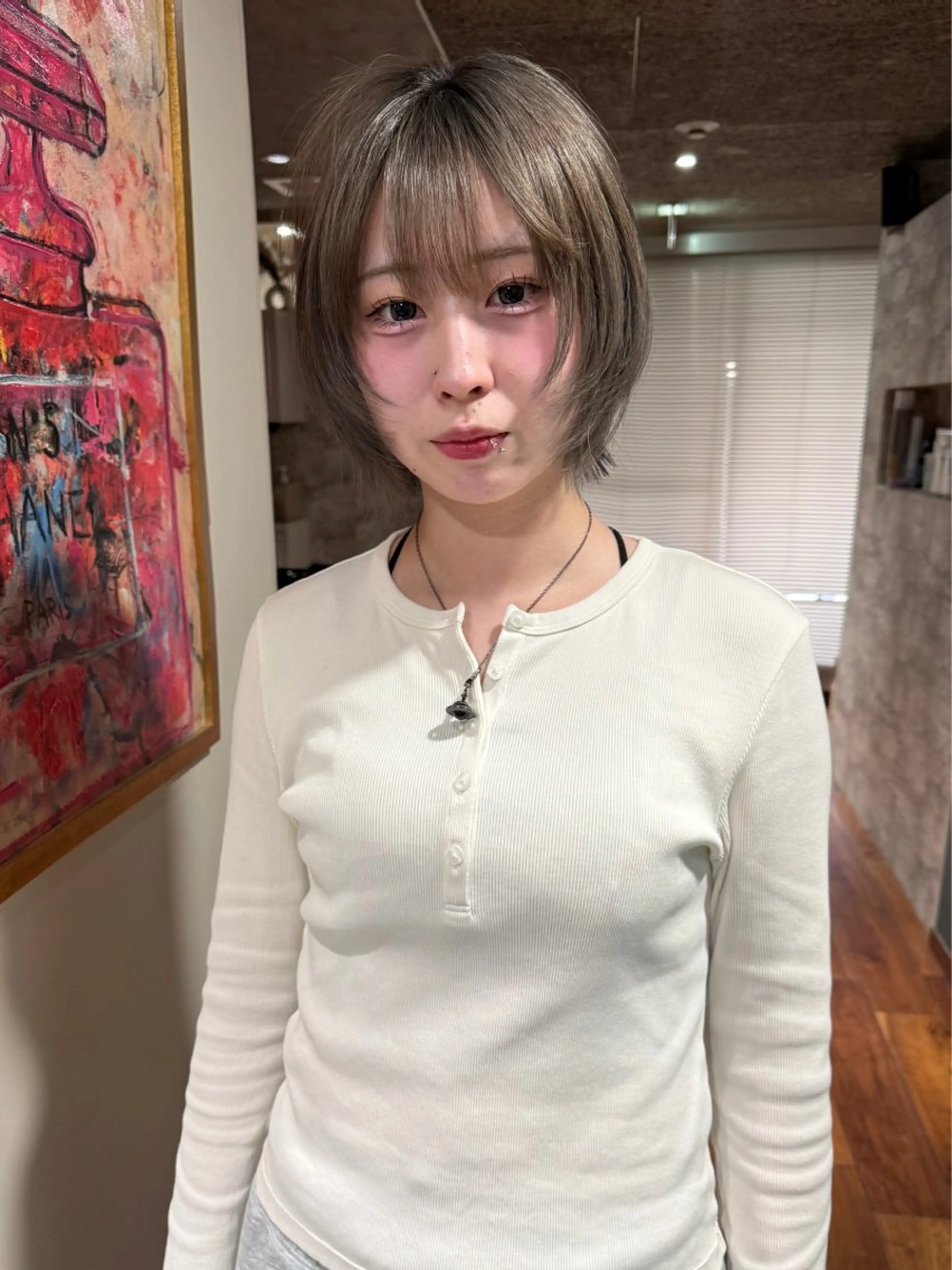 ショート カラー カット トリートメント mai / linoah˚✧のヘアスタイル