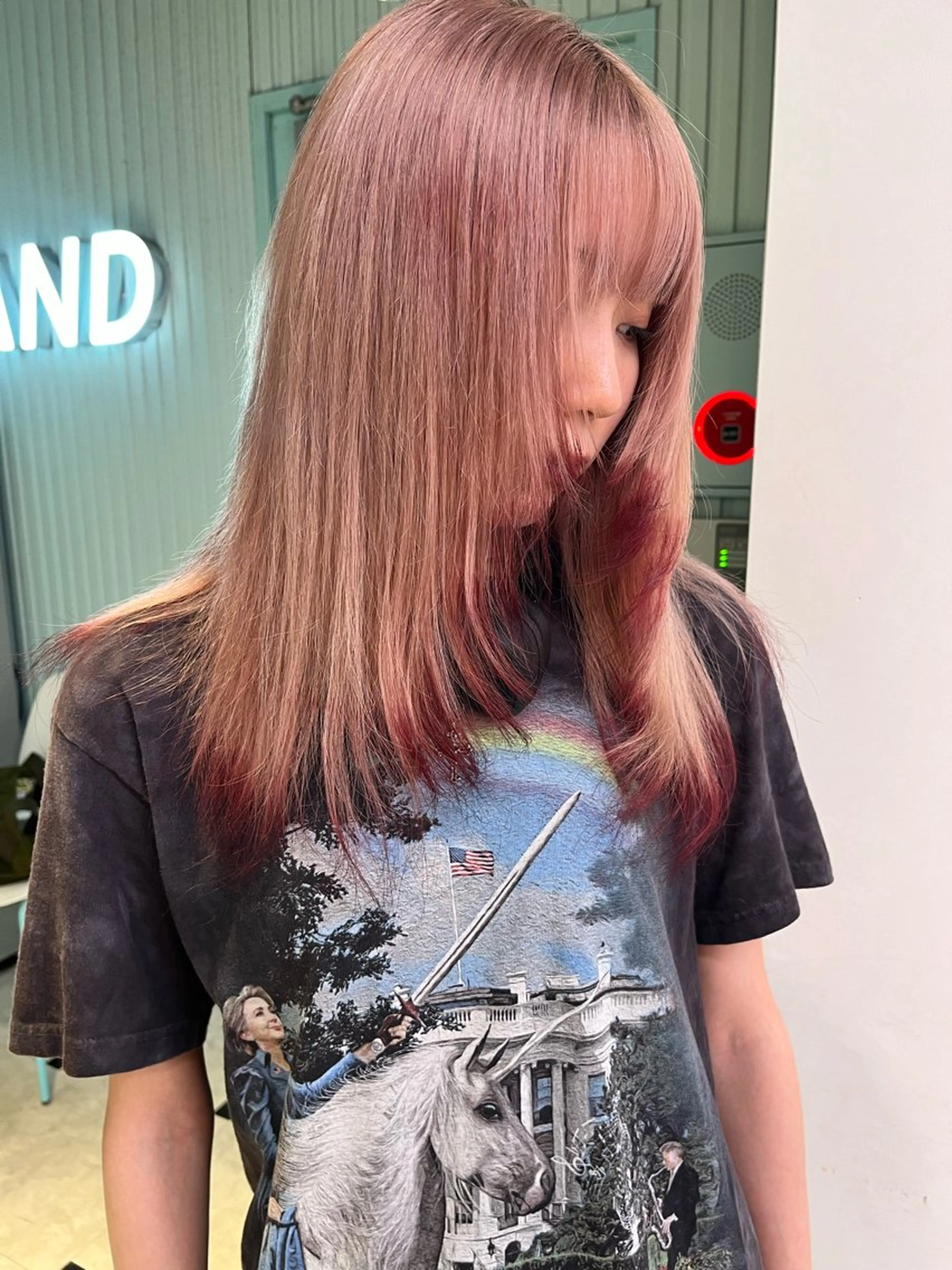 ロング カラー ヘアアレンジ 愛されカラー🩷 はるなのヘアスタイル